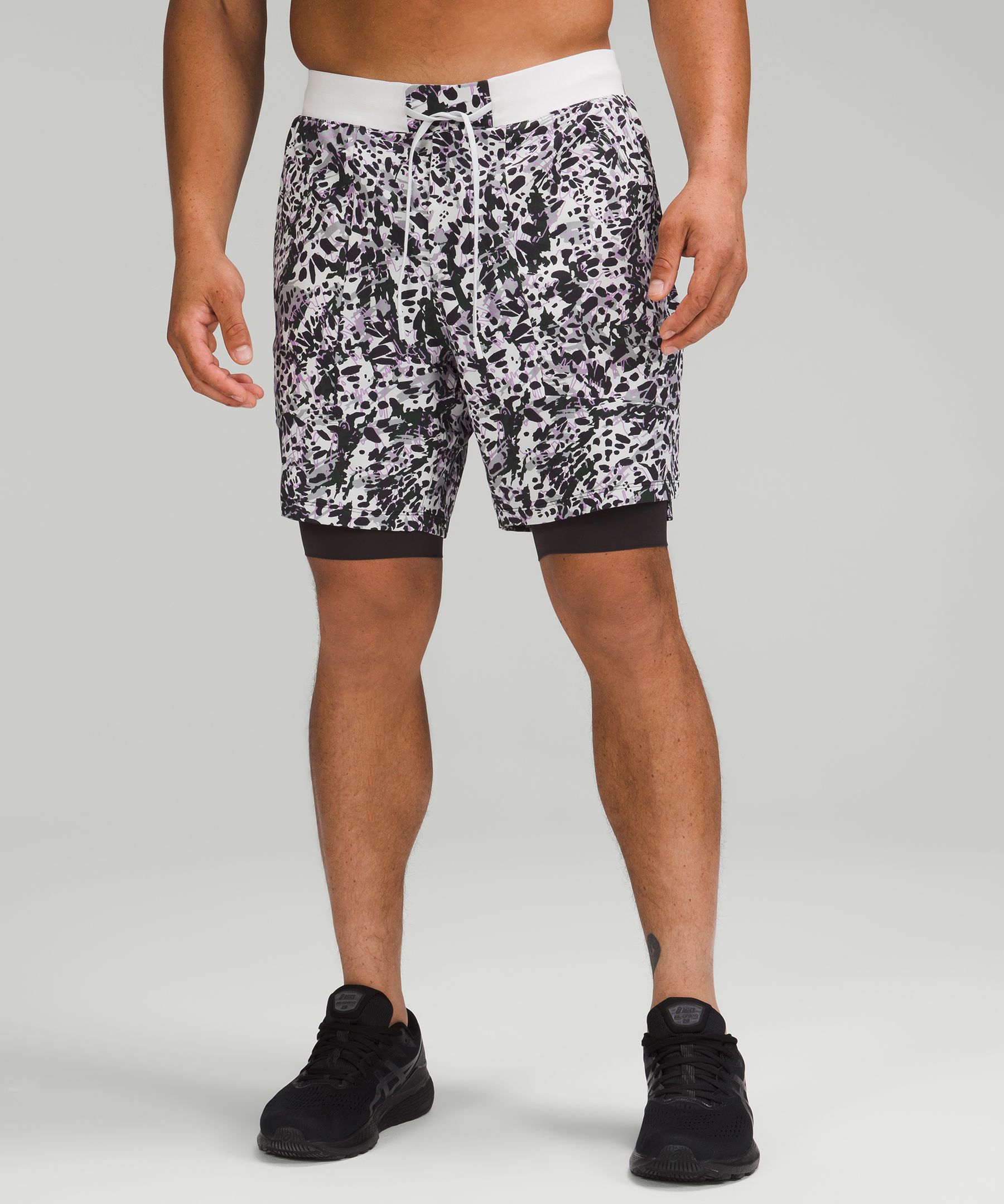 Lululemon License To Train Lined Shorts 7"