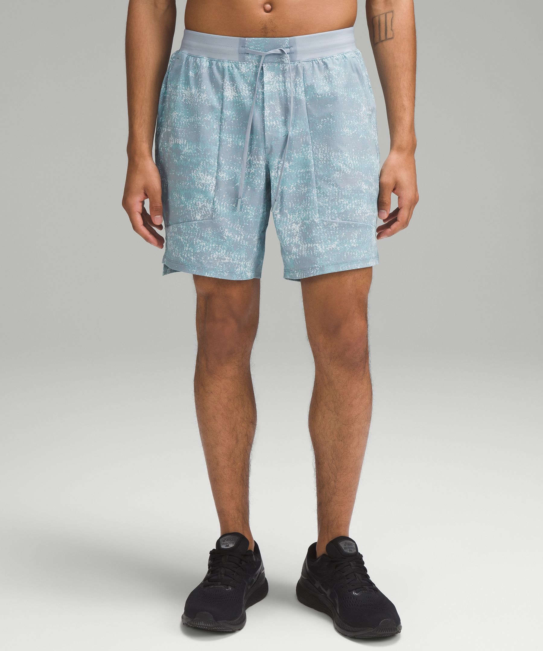 lululemon Pace Breaker Short - Lined 9 - Variegated Black Camo