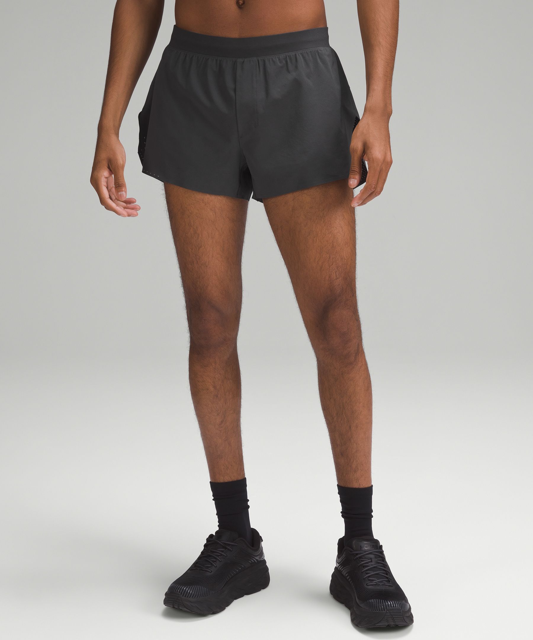 Grey reflective sale shorts