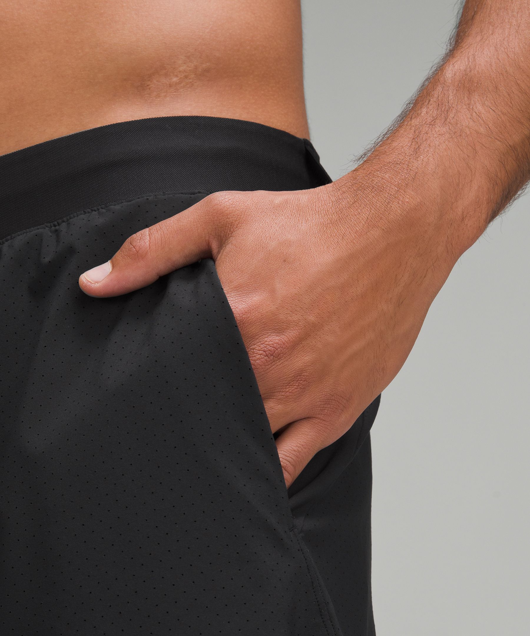 LULULEMON Vented Straight-Leg Perforated Recycled-Swift™ Tennis Shorts for  Men