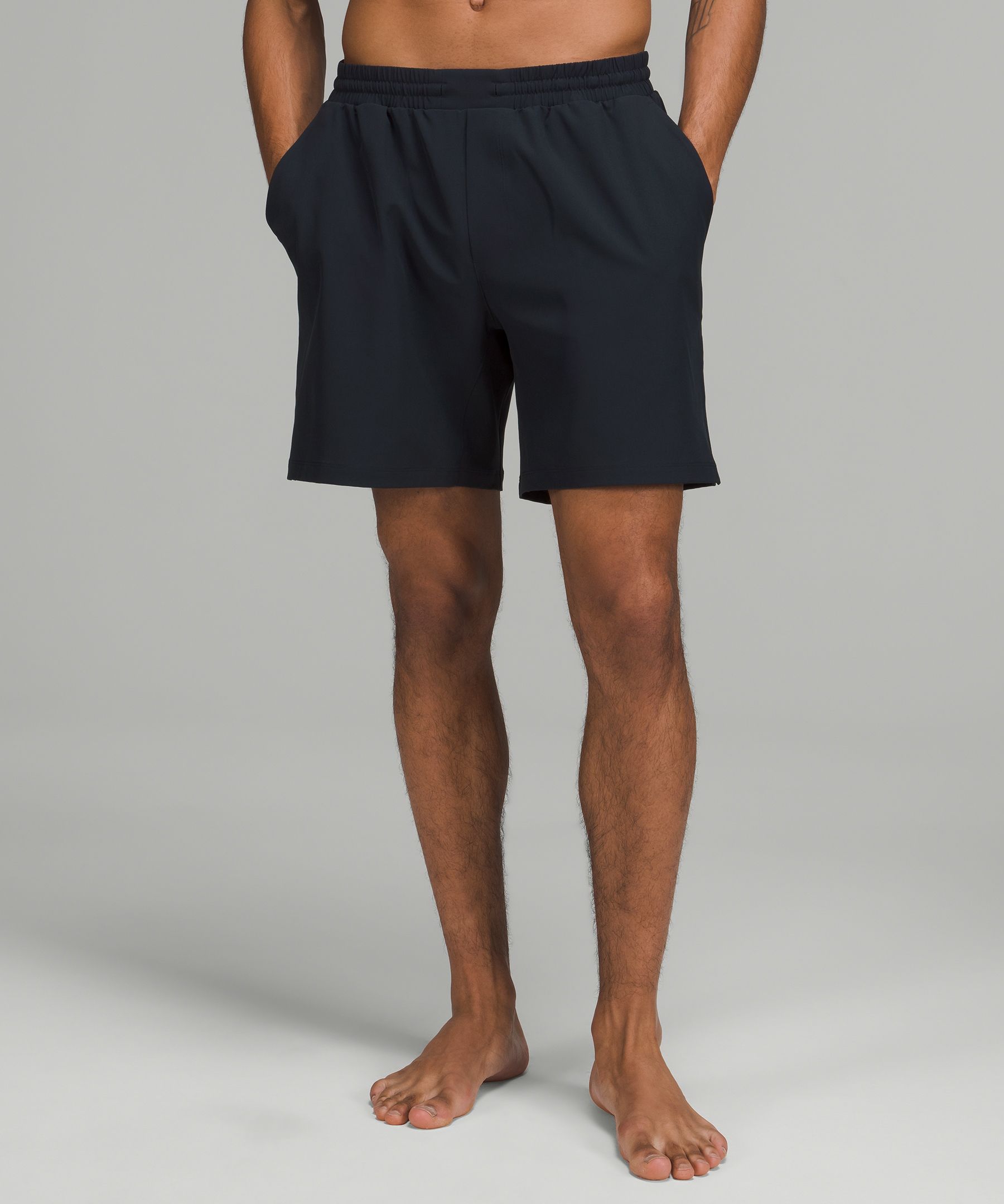 Lululemon Pace Breaker 7&quot; Straight-leg Swift&trade; Shorts In Classic Navy