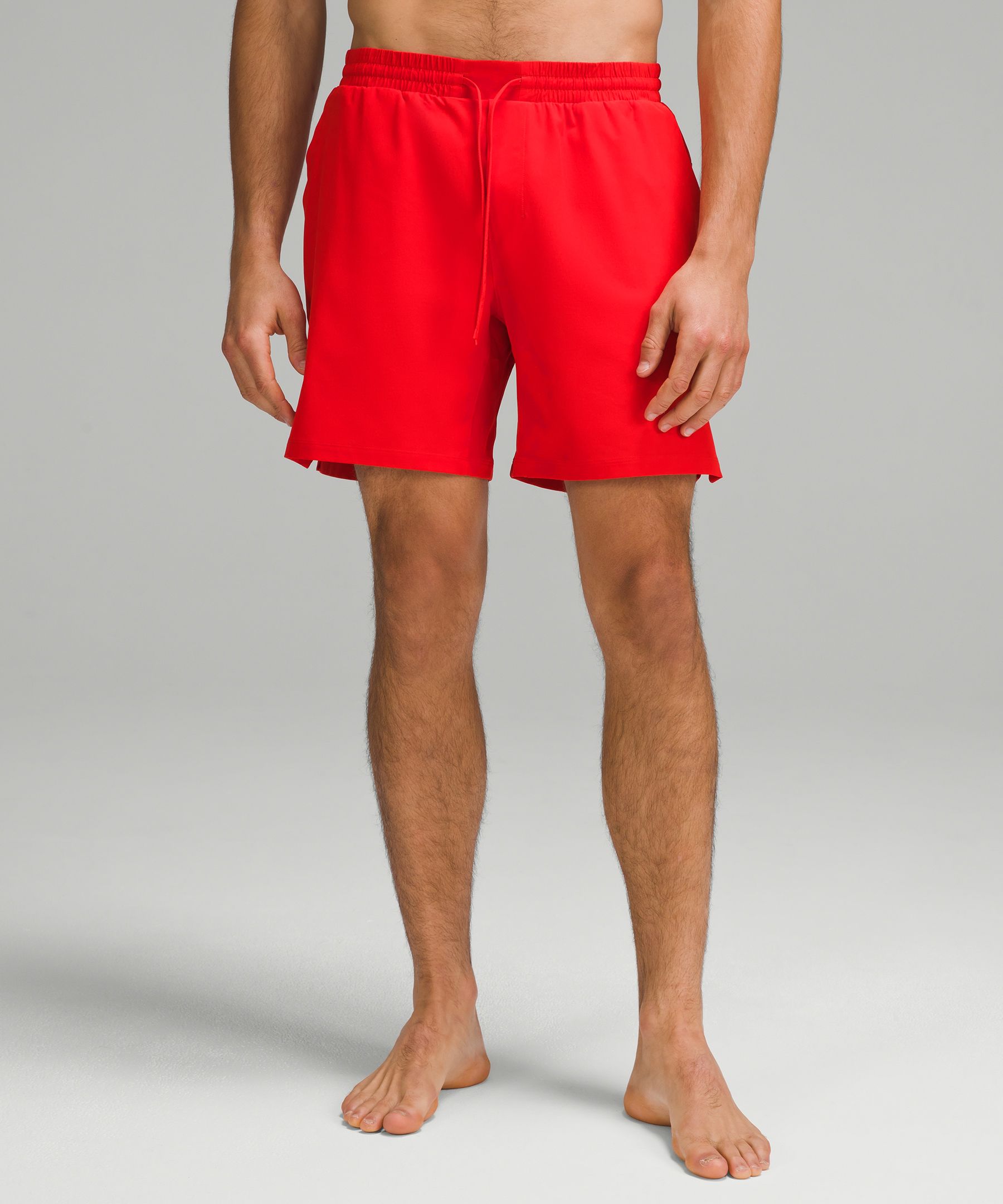 Swimming in store lululemon shorts