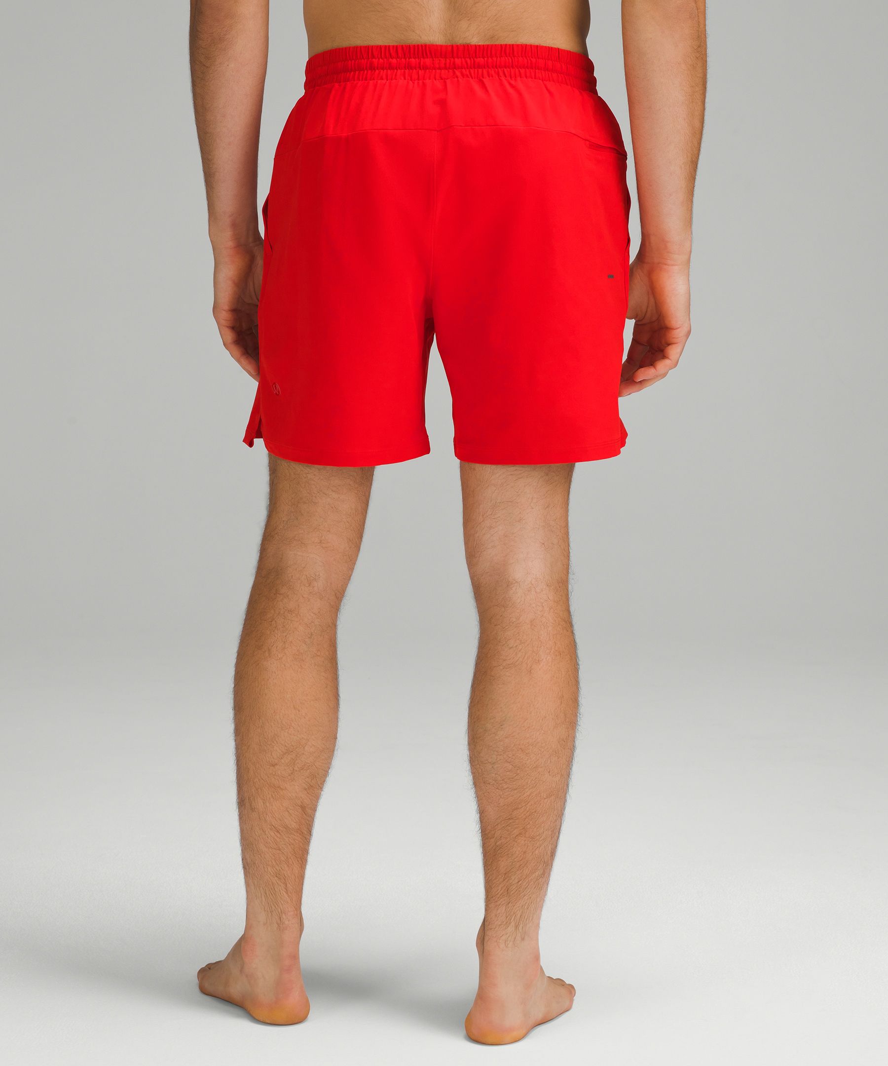 Mens red 2024 lululemon shorts