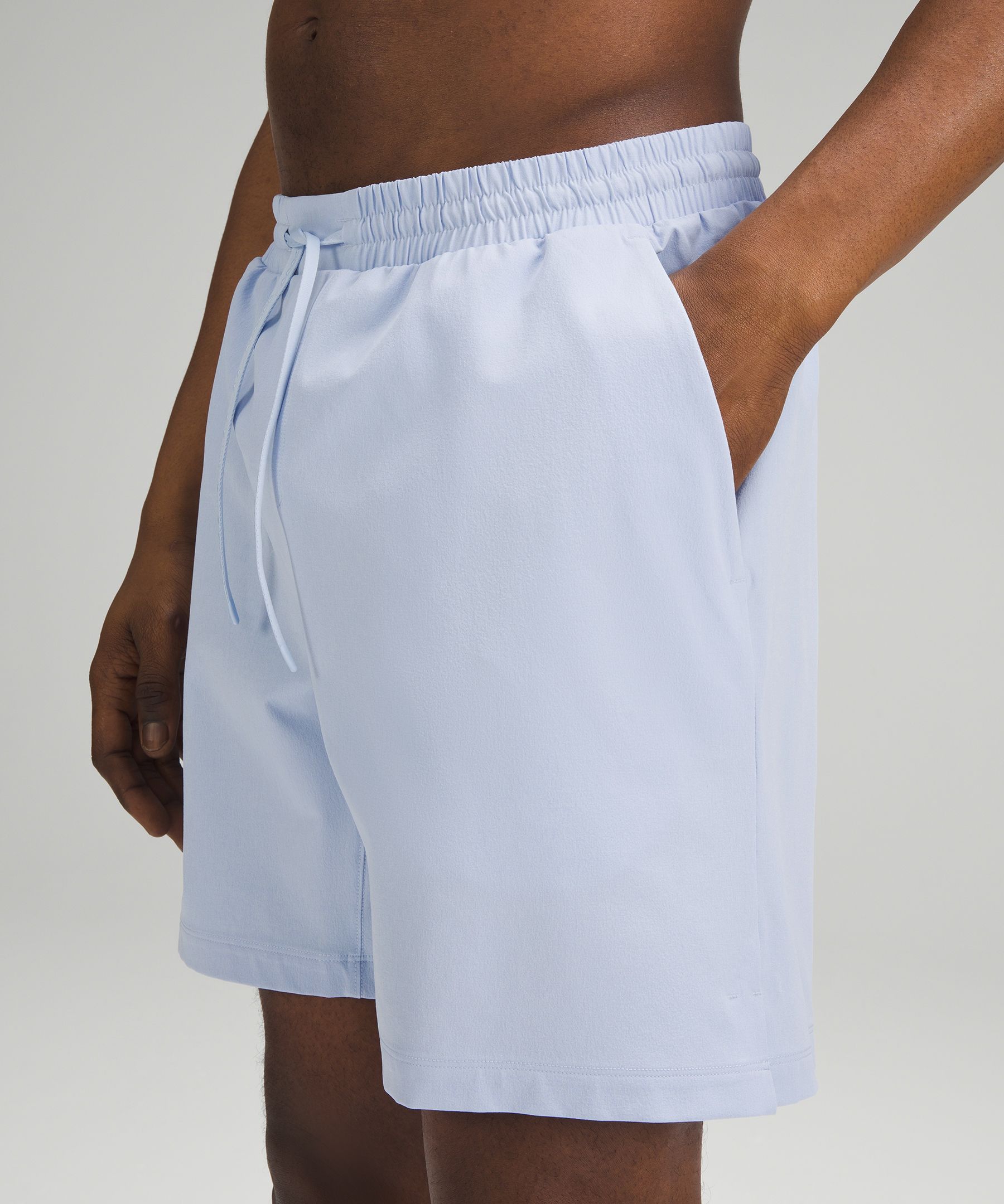 All white 2024 swim trunks