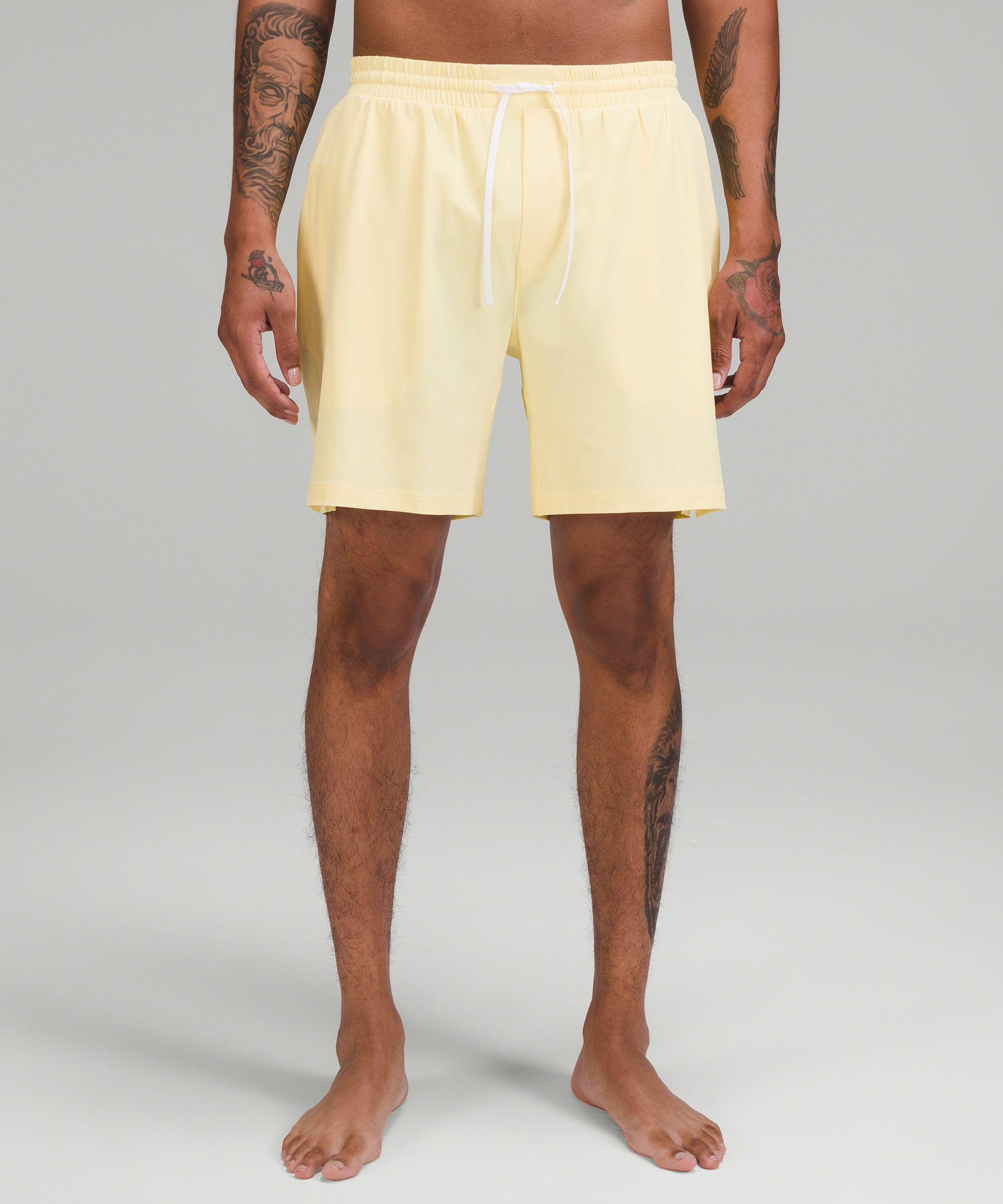 Lululemon Pool Shorts 7" In Caprese Yellow