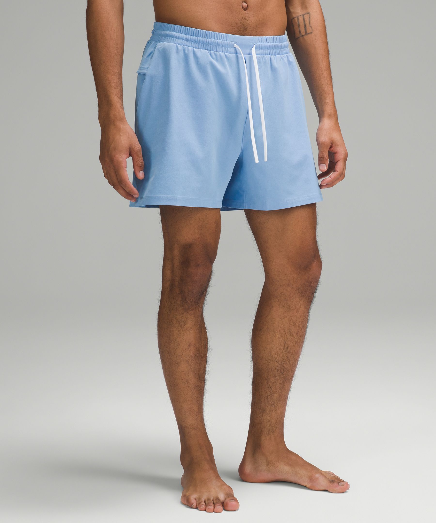 Shop Lululemon Pool Shorts 5" Lined