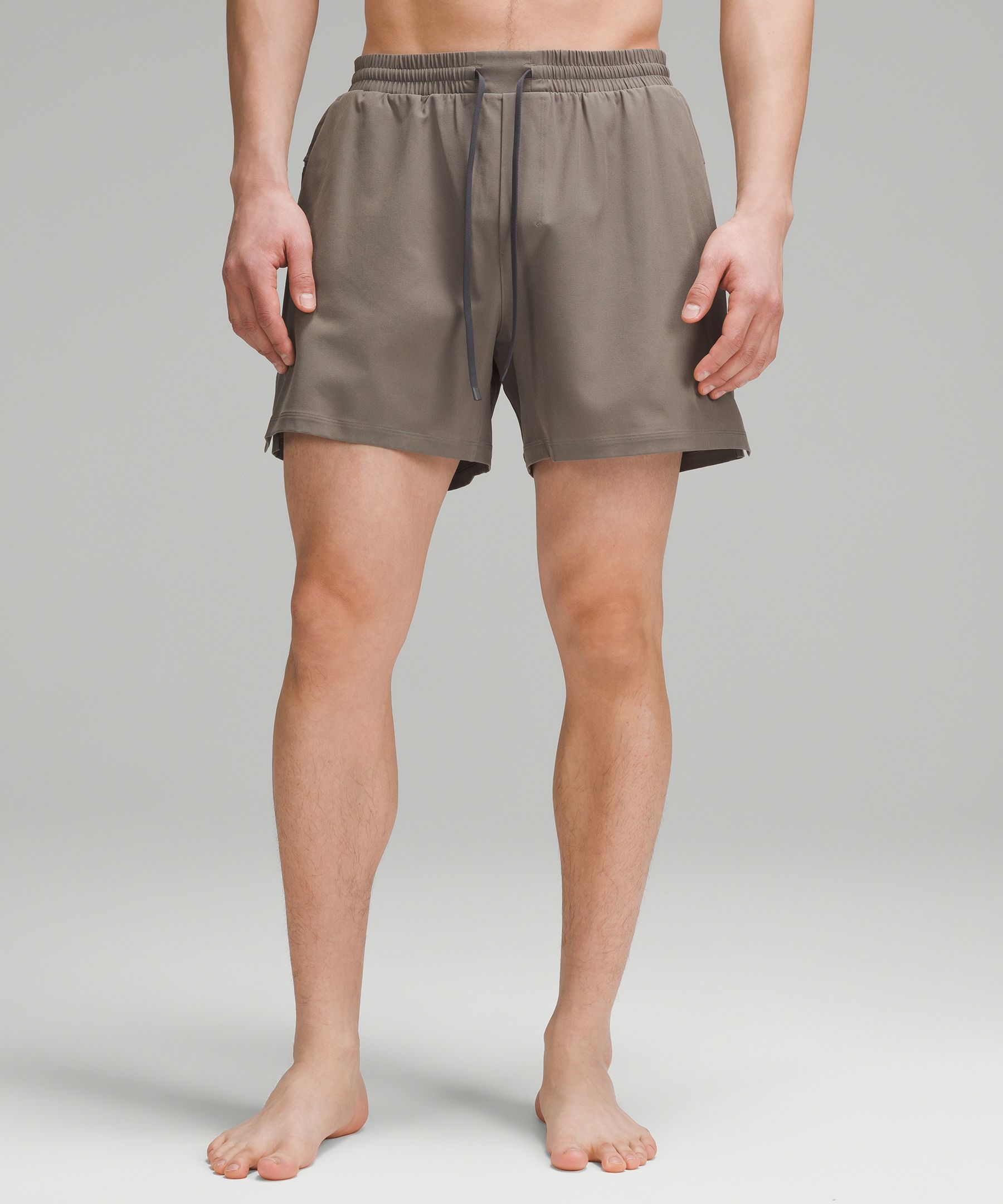 Lululemon Pool Shorts 5" Lined In Gray