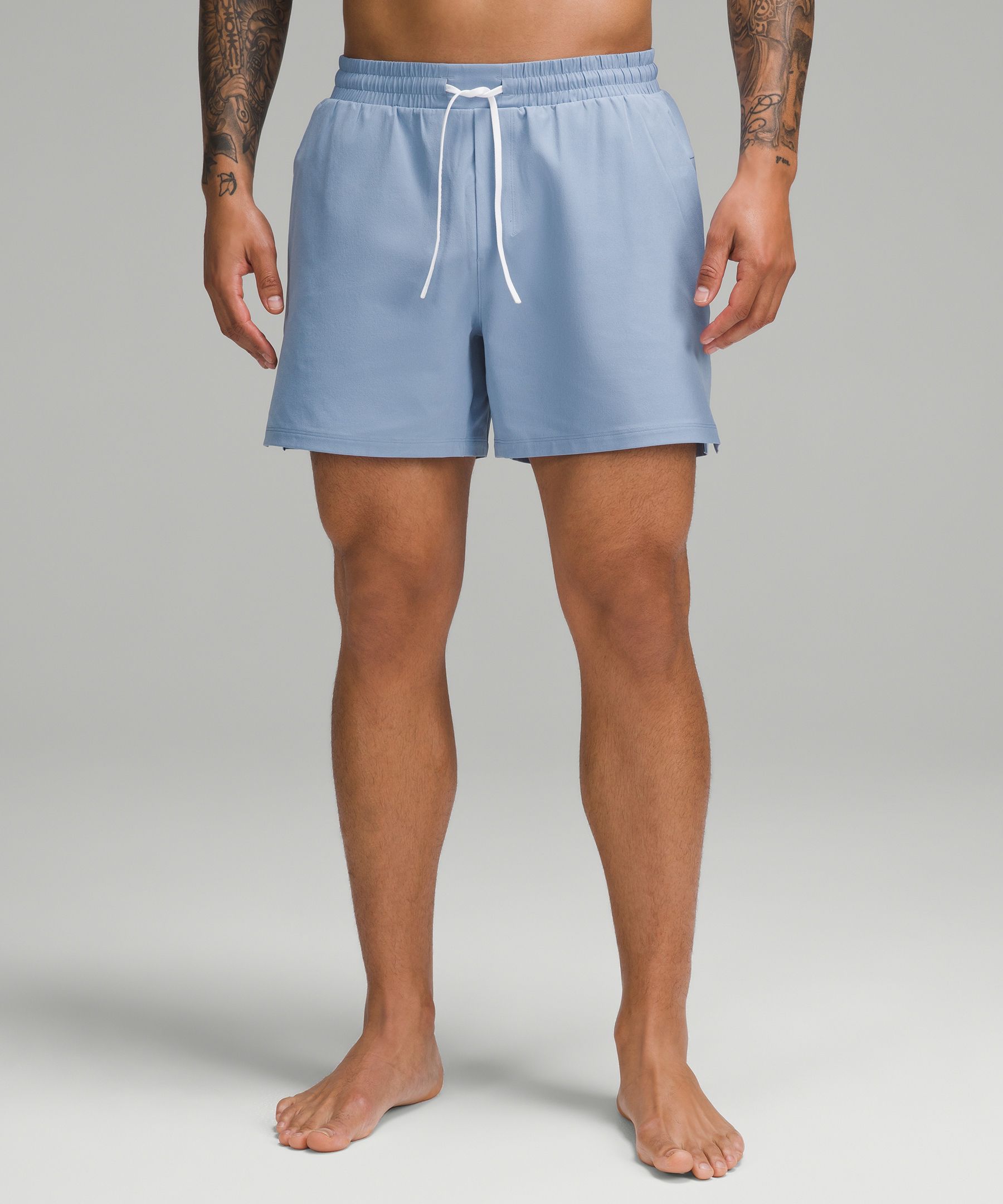 Shop Lululemon Pool Shorts 5" Lined