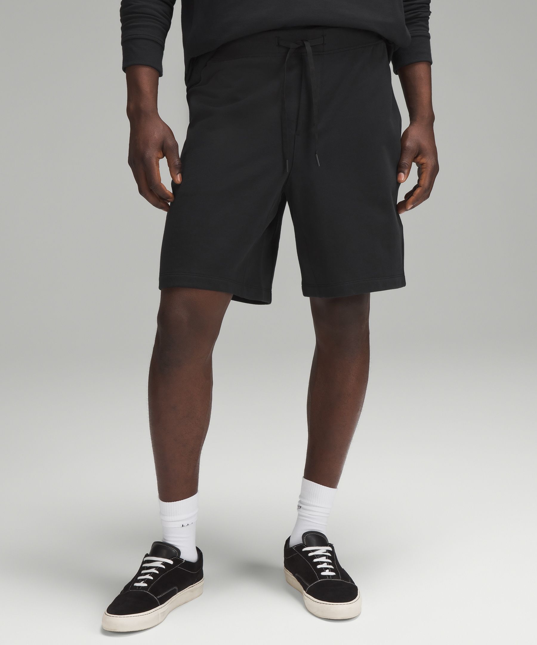 French terry cotton shorts sale