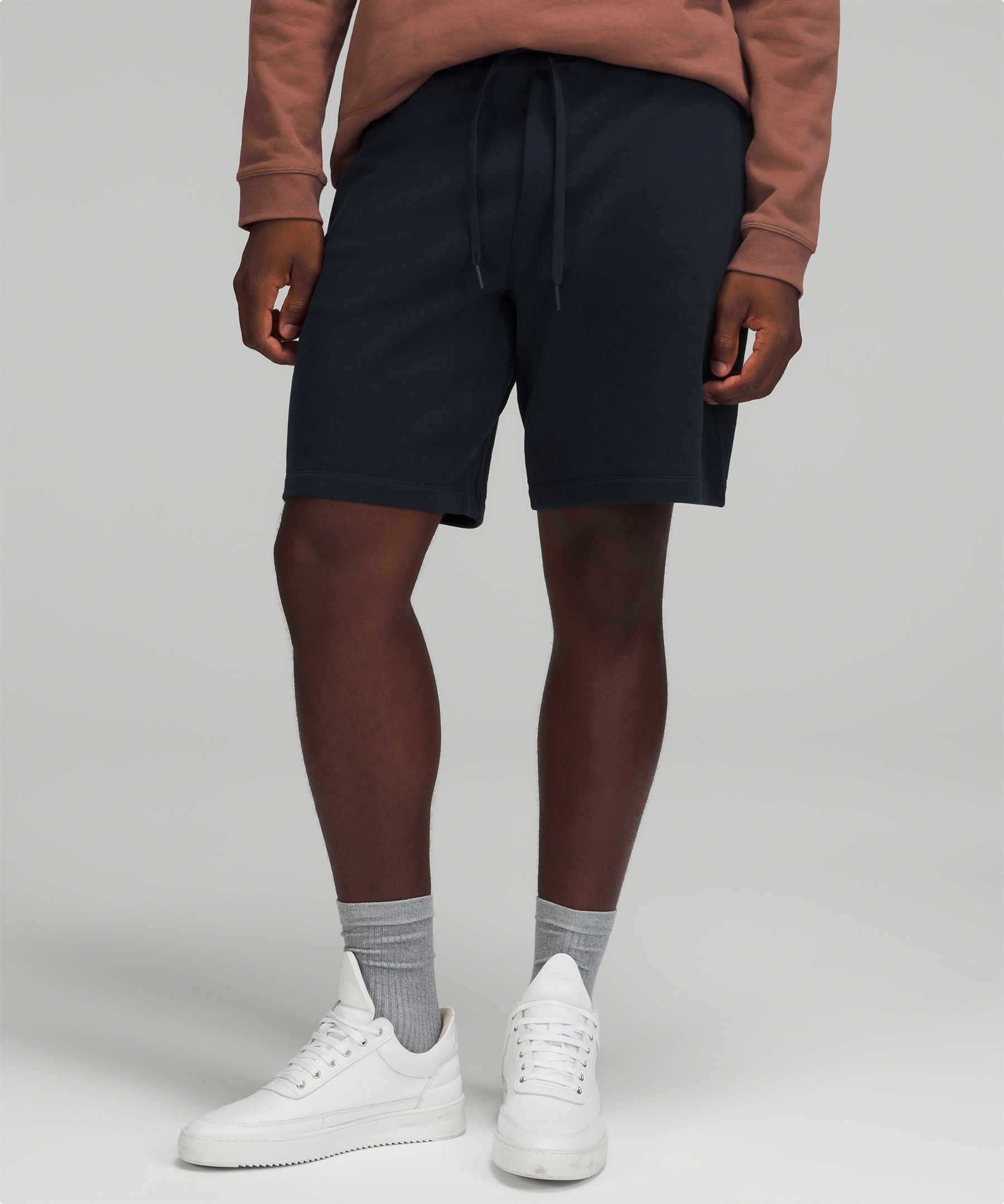 Lululemon Relaxed-fit French Terry Shorts 9" In True Navy