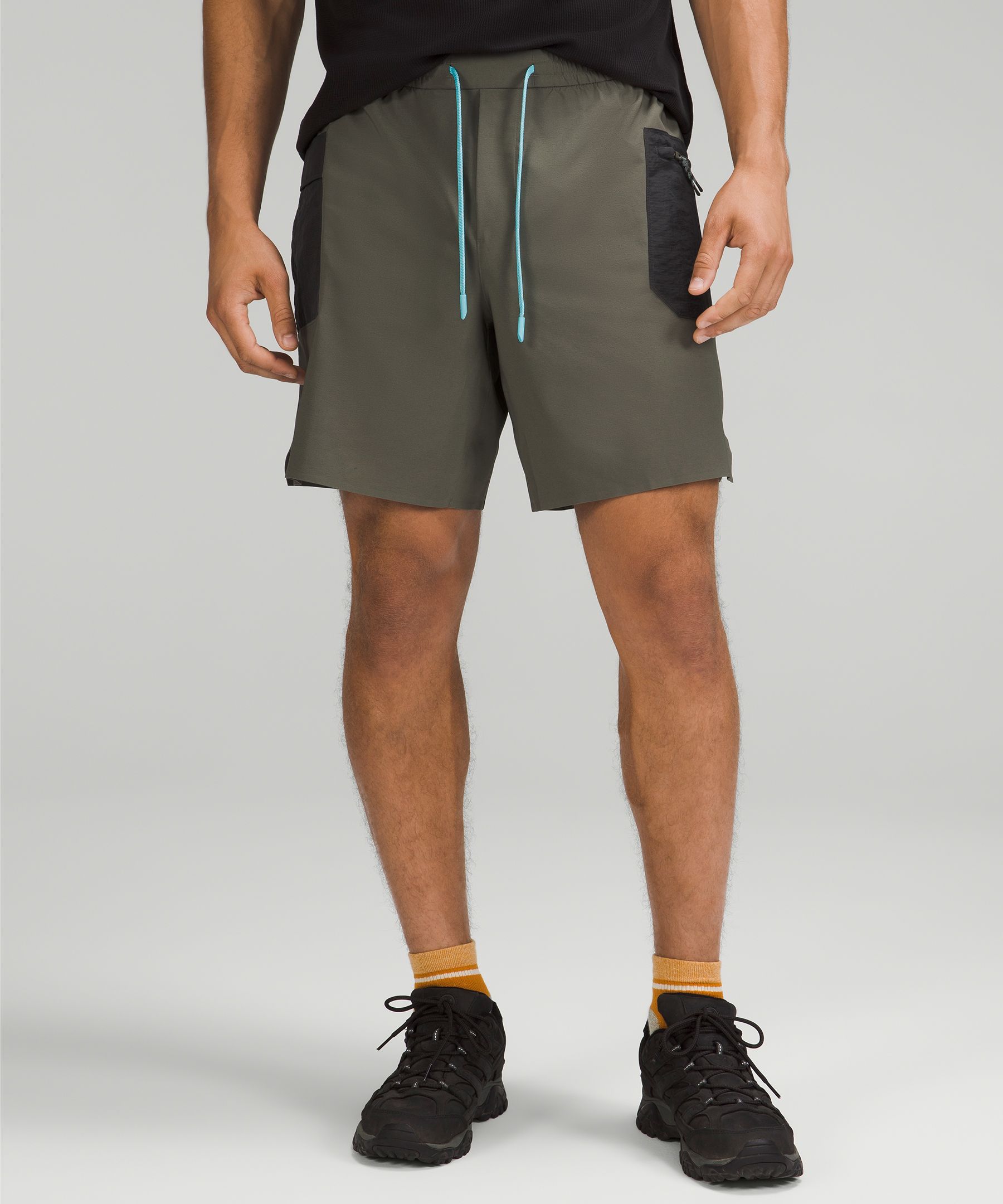 Lululemon Water-repellent Hiking Shorts 8"
