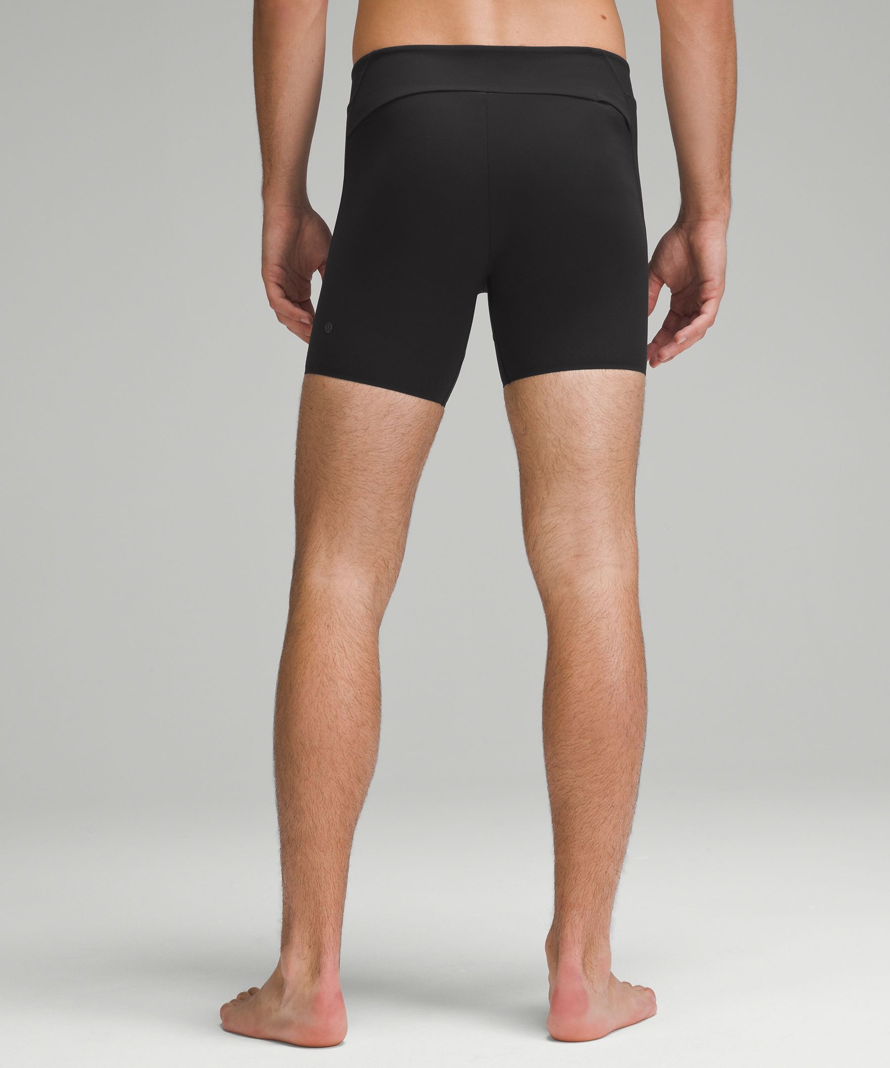 Mens tight yoga shorts on sale