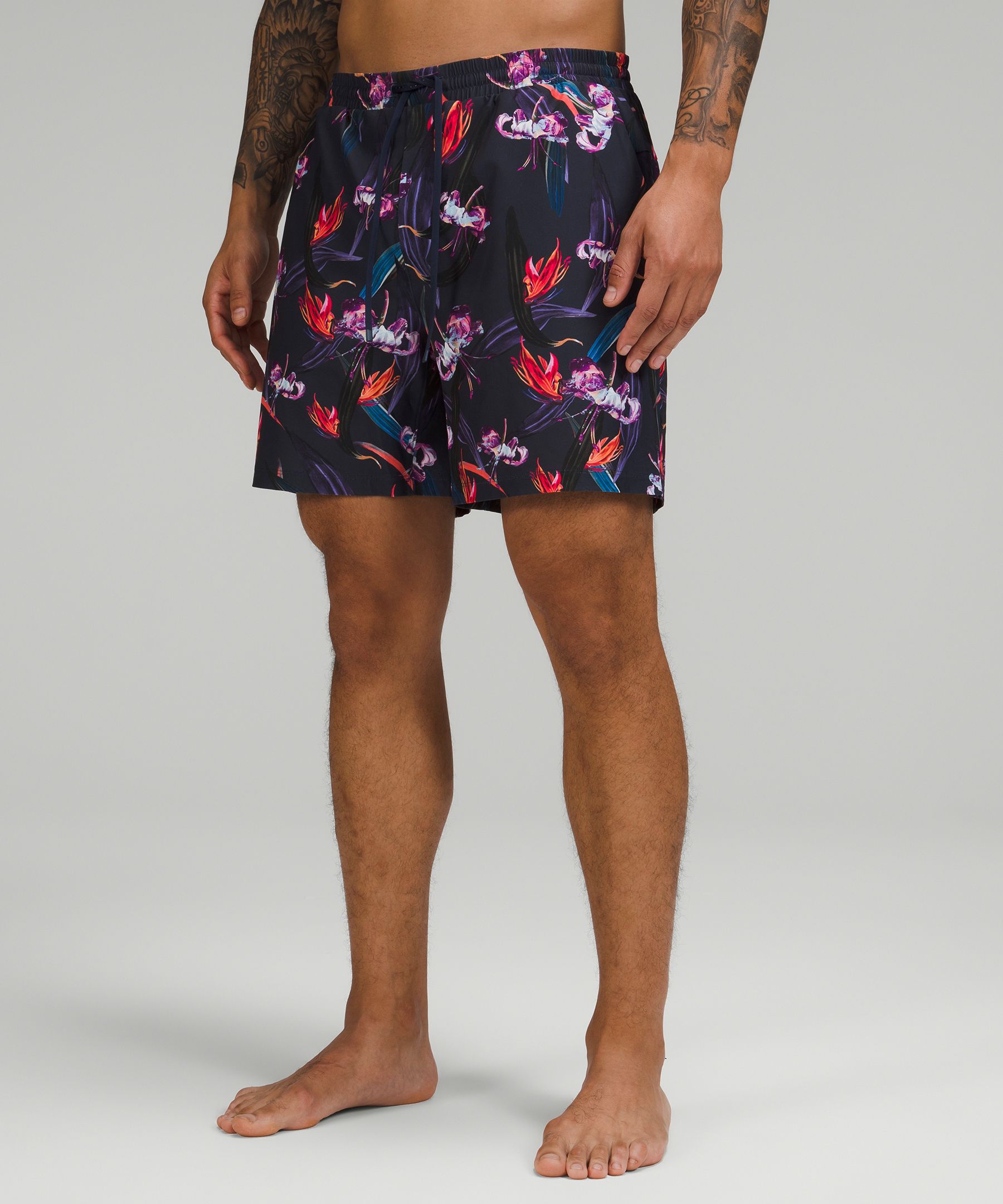 Bañador De Malla Doble Para Hombre | Transpirable Con Cordón Ajustable Y Diseño Para Levantar Glúteos