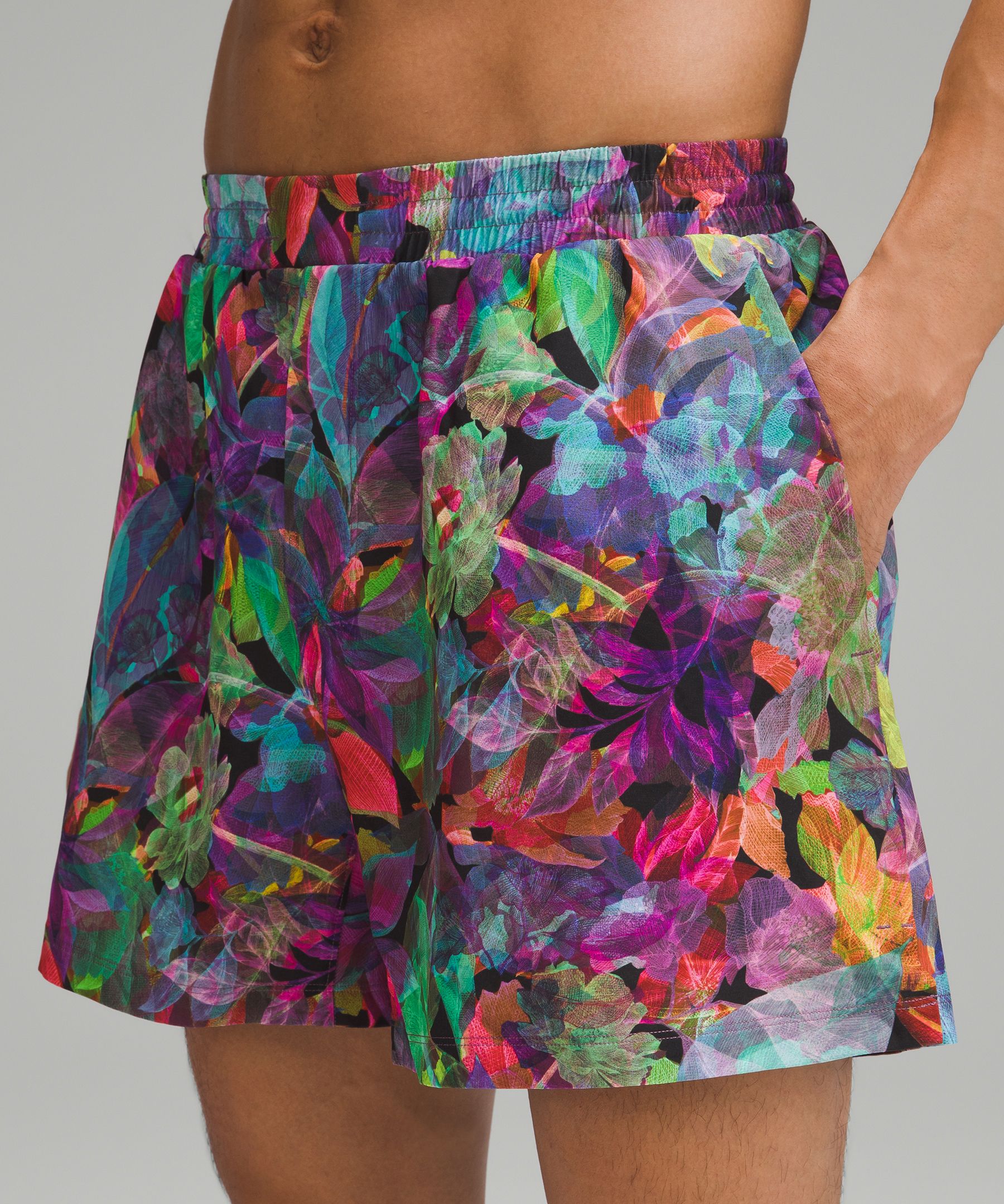Lululemon Pool Shorts 5" In Vivid Floral Overlay ModeSens
