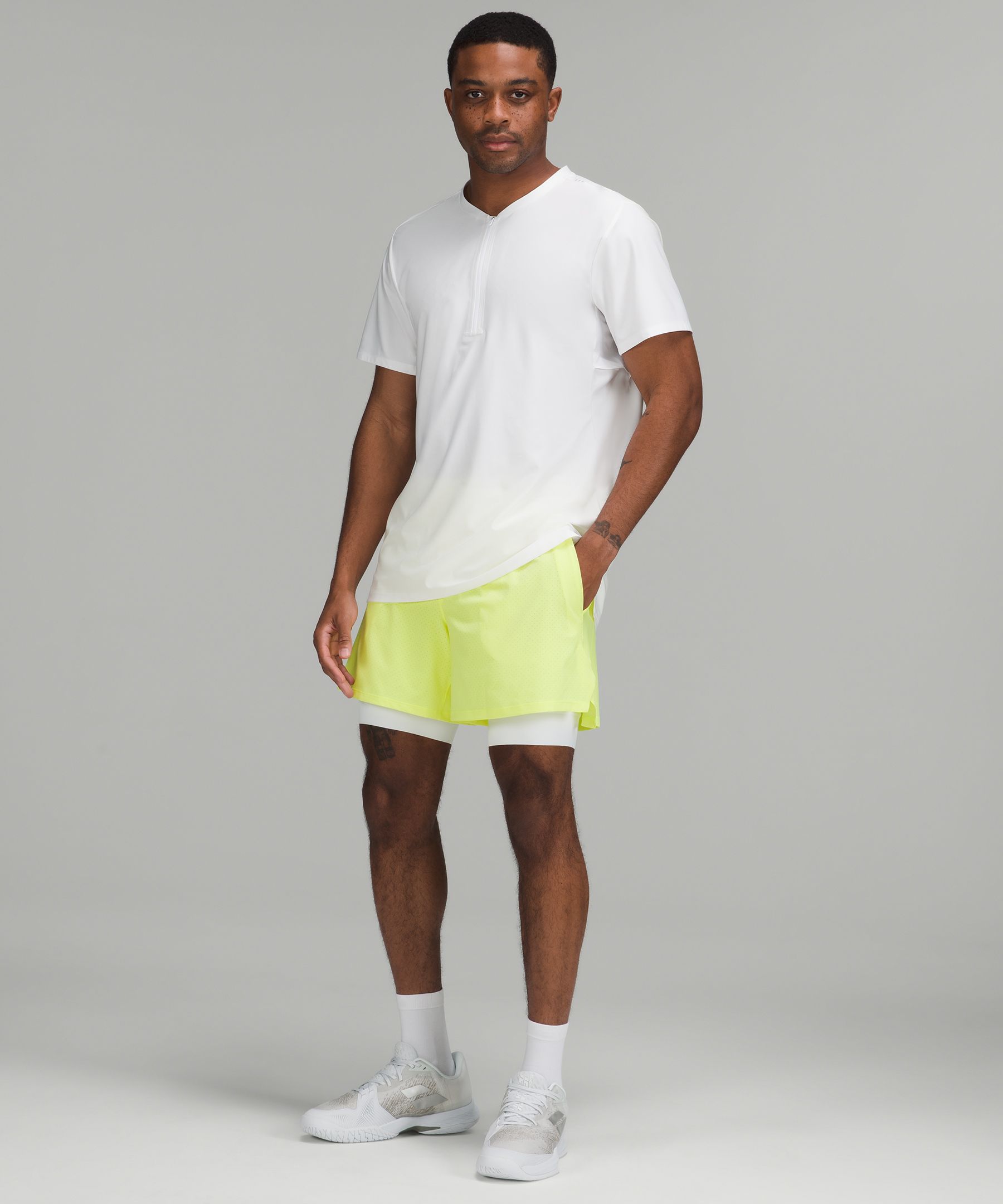 Vented Tennis Short 6