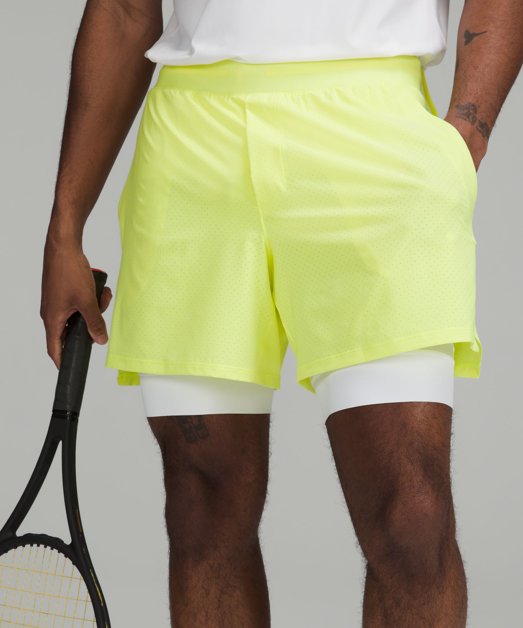 Vented Tennis Short 6