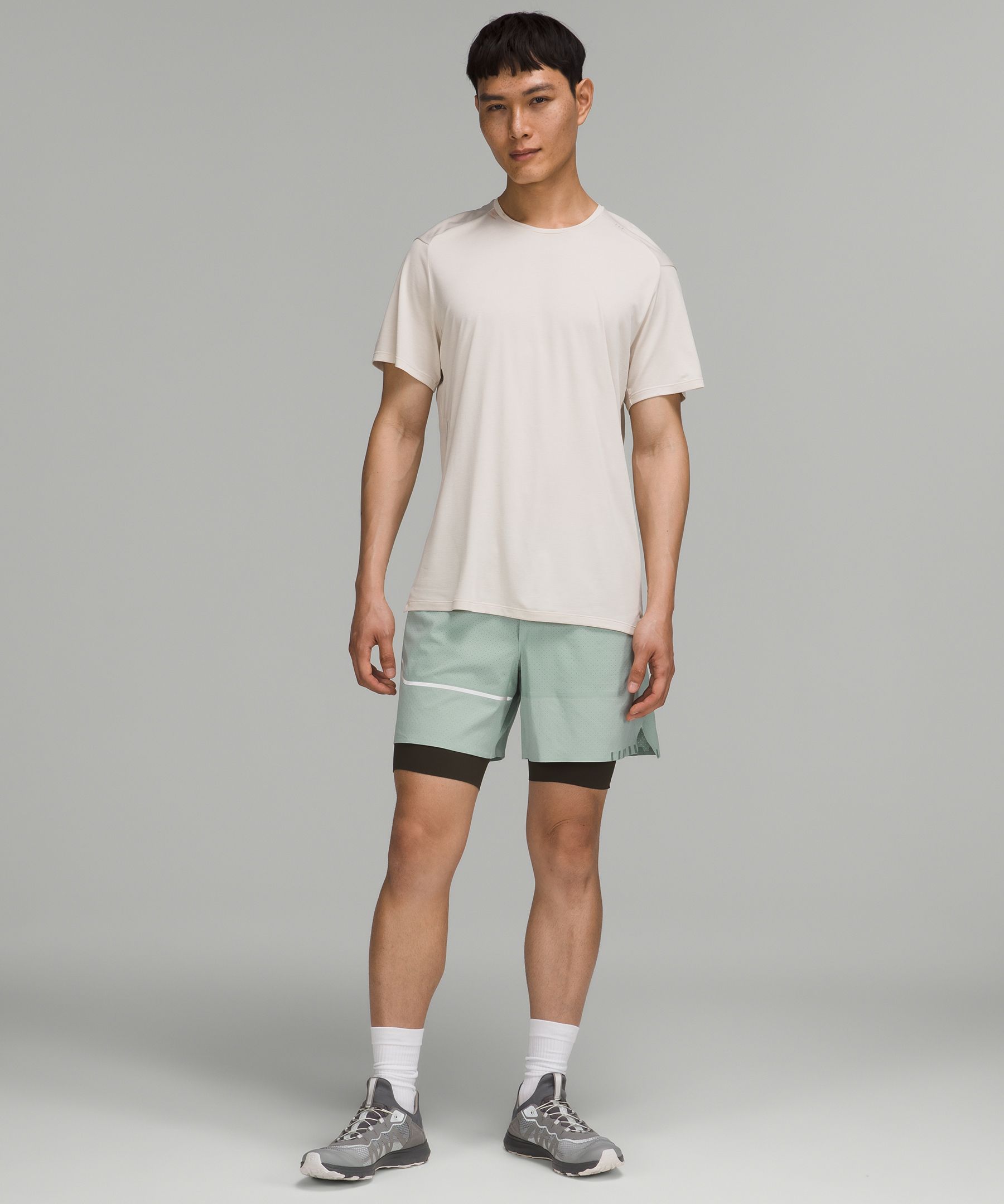 lululemon athletica Surge Lined Short 6 Special Edition in Green for Men