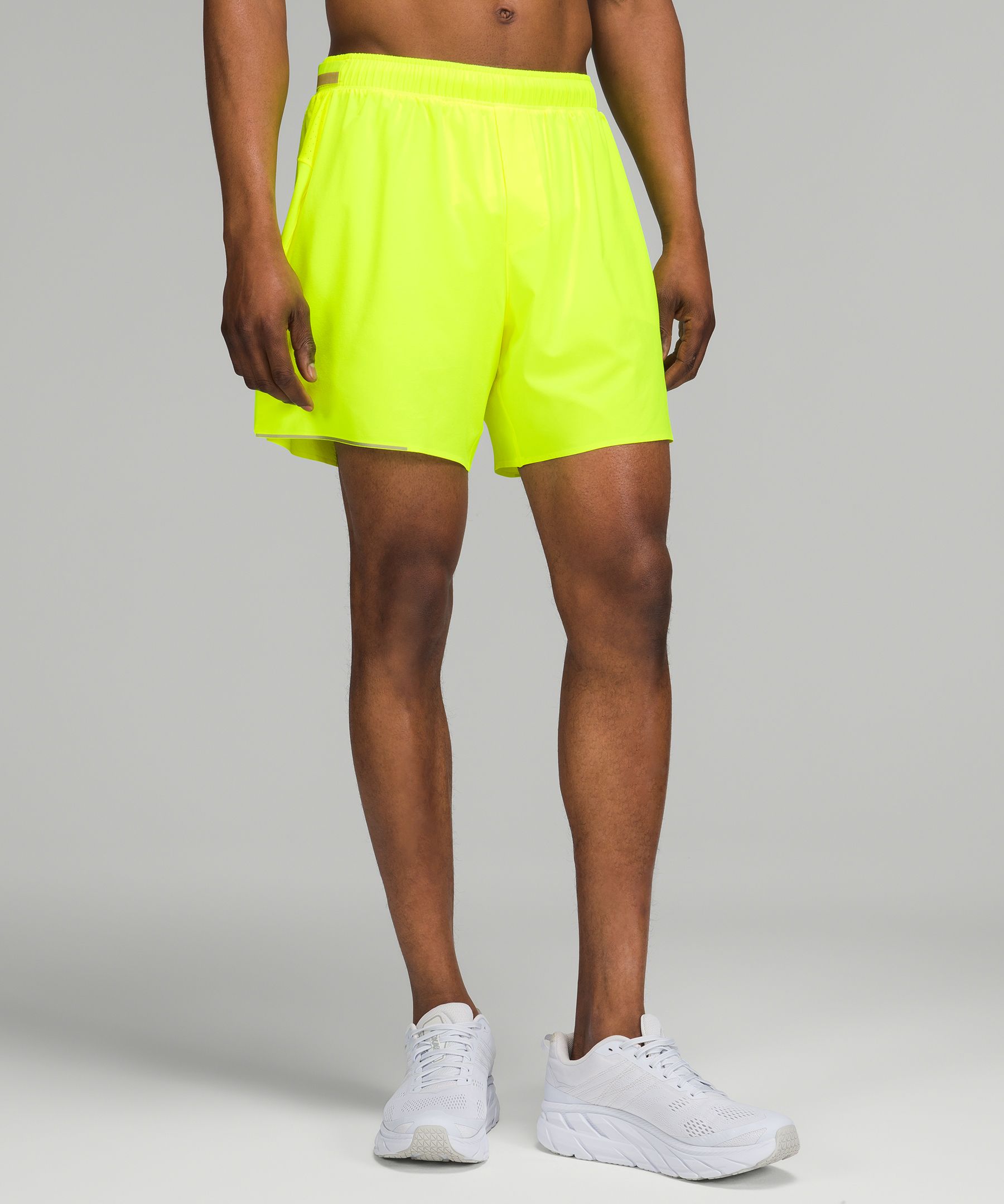 Lululemon Surge Lined Shorts 6" In Highlight Yellow