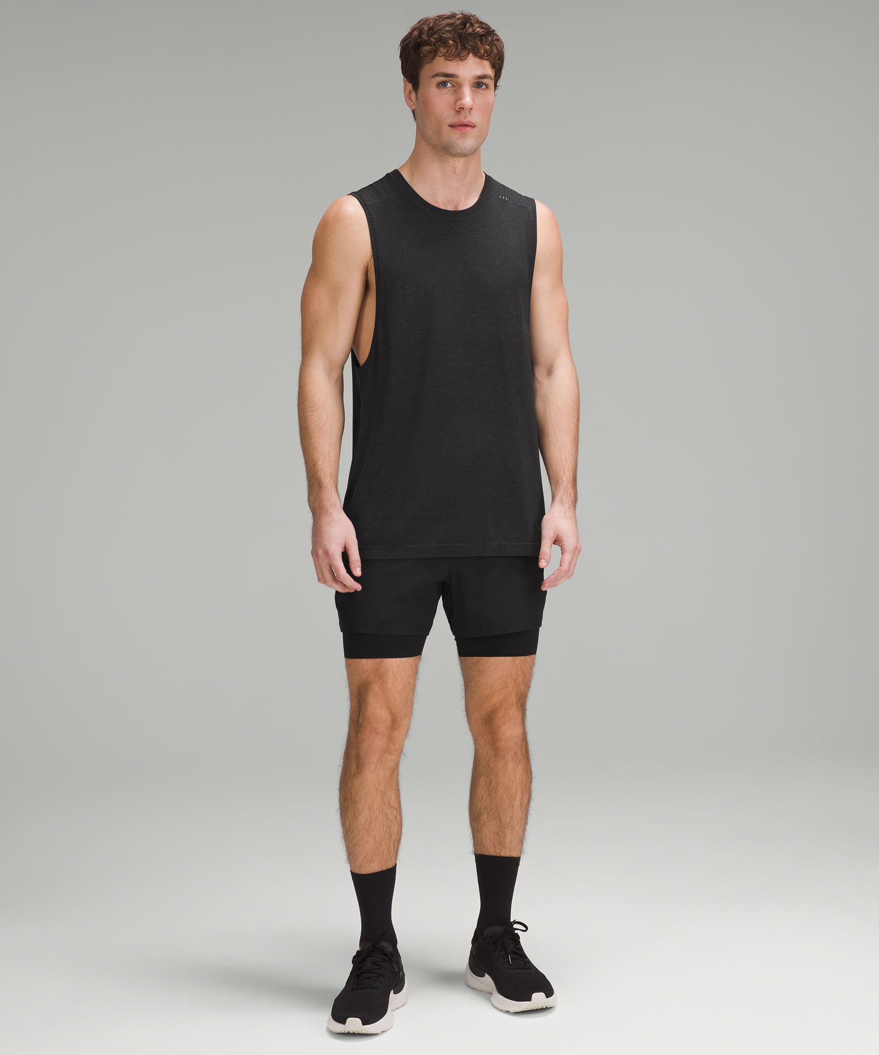 Lululemon athletica SenseKnit Composite Running Short, Men's Shorts