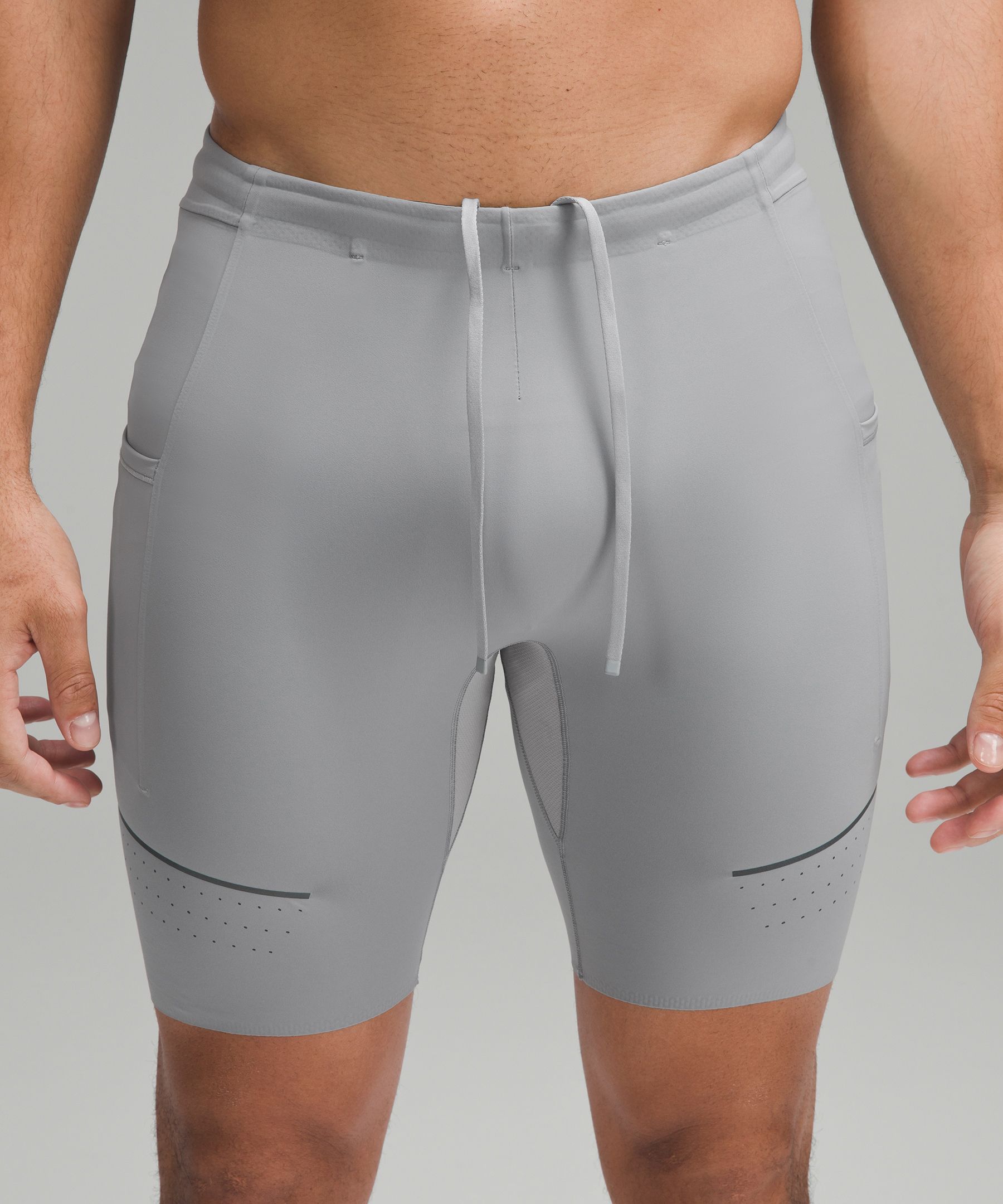 Half tight running on sale shorts