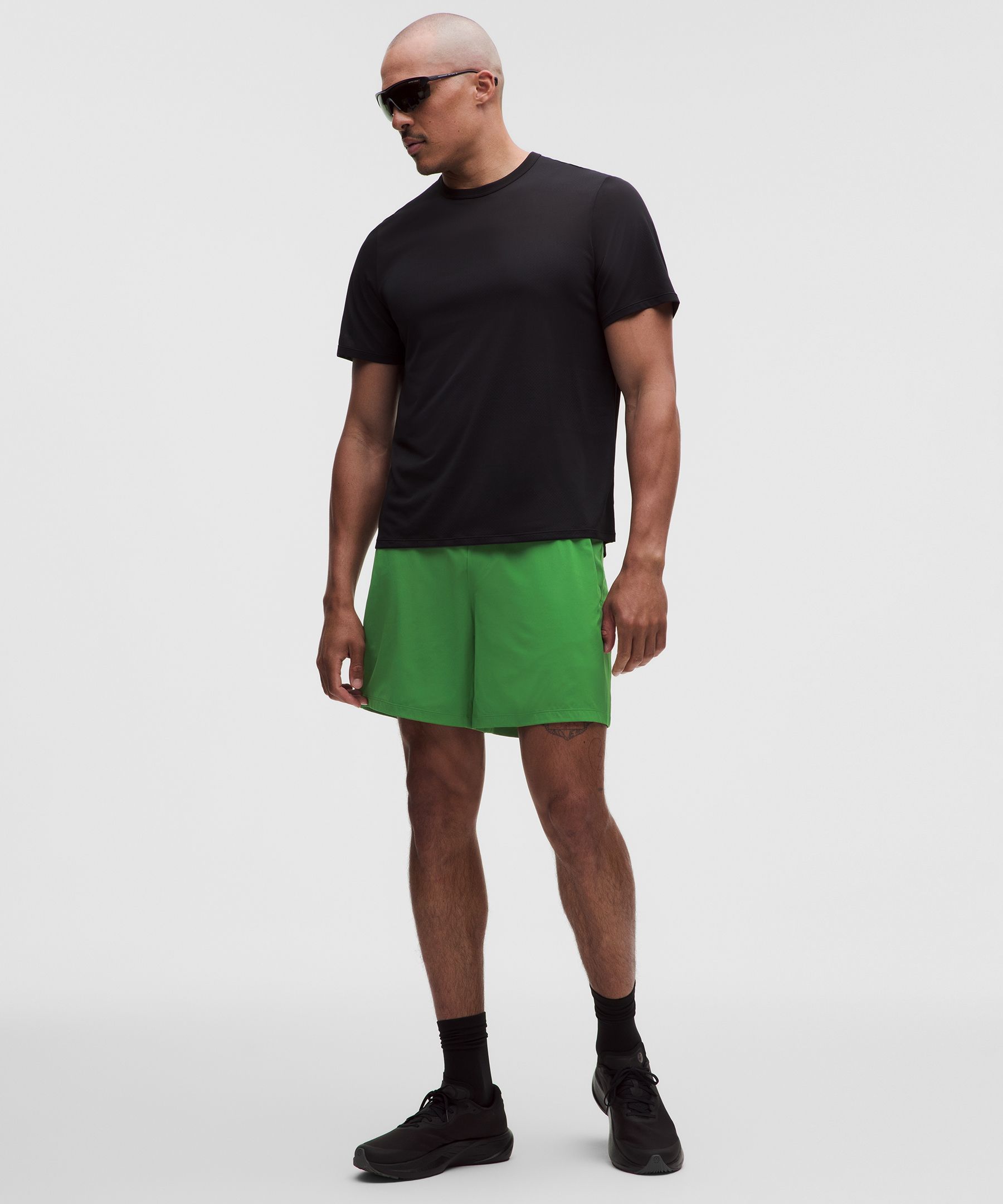 Pantalones cortos Pace Breaker sin forro, 18&nbsp;cm