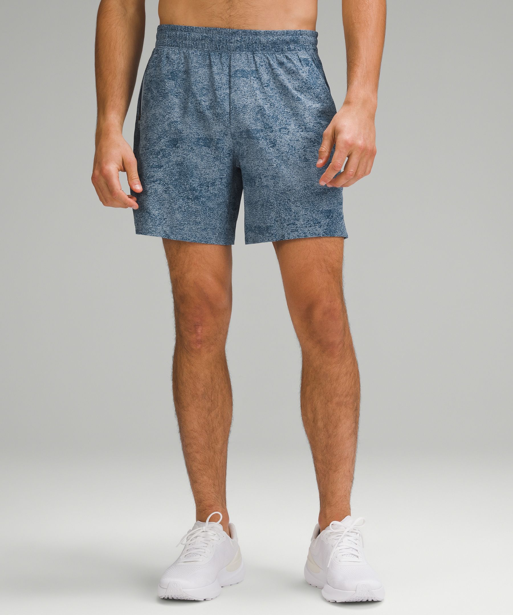 Lululemon Pace Breaker 7&quot; Straight-leg Mesh-trimmed Recycled Swift&trade; Shorts