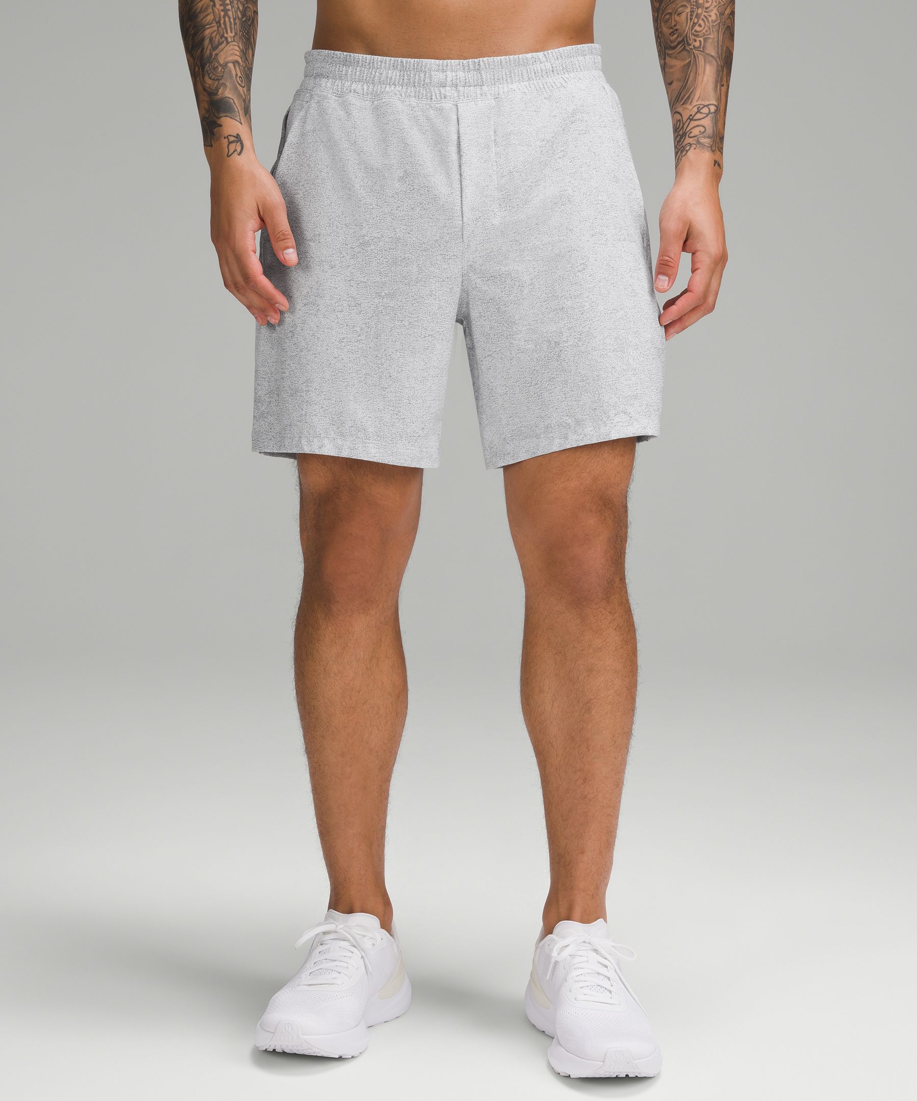 Lululemon Pace Breaker Short *9 - White - lulu fanatics