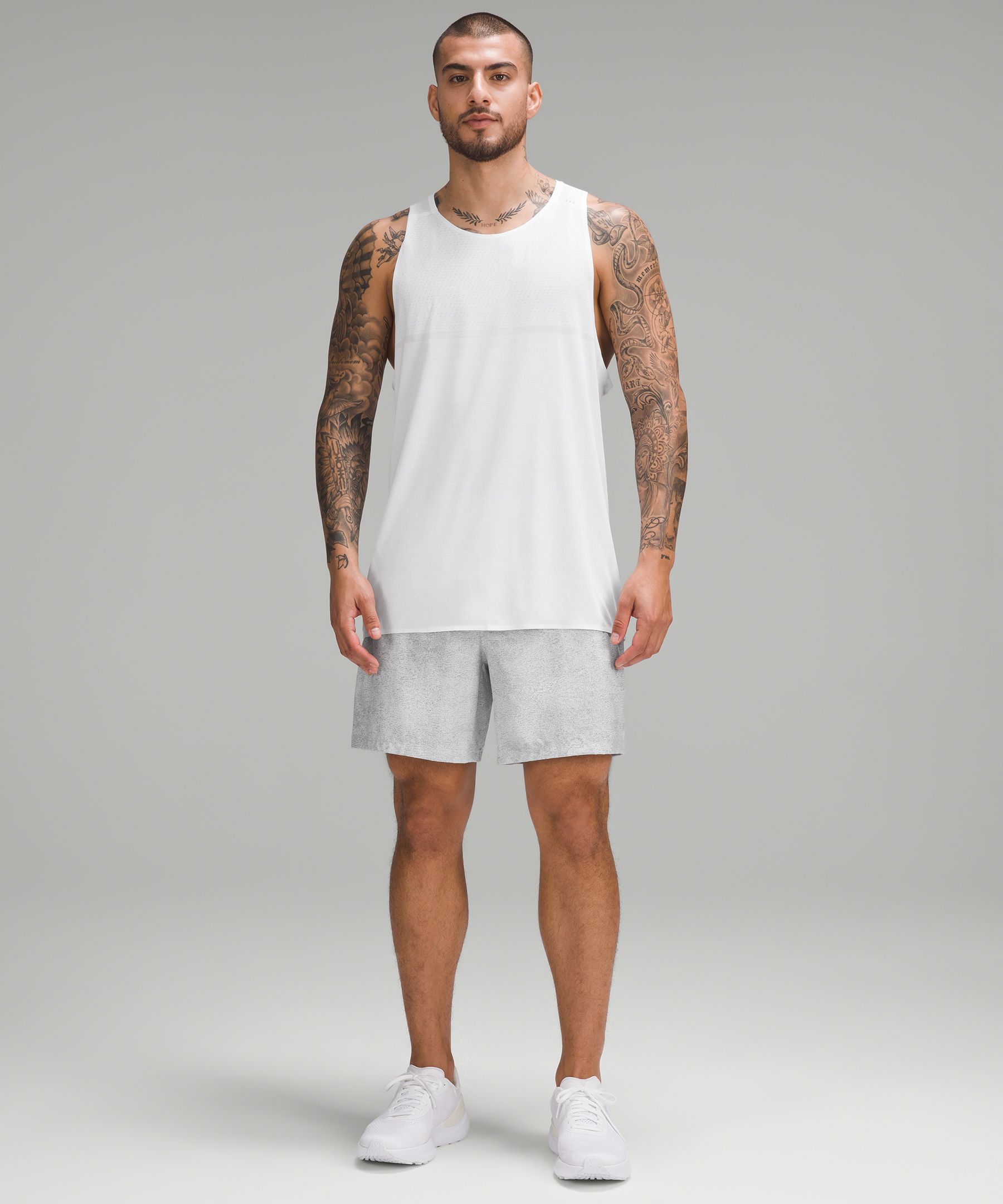 Mens white 2025 gym shorts