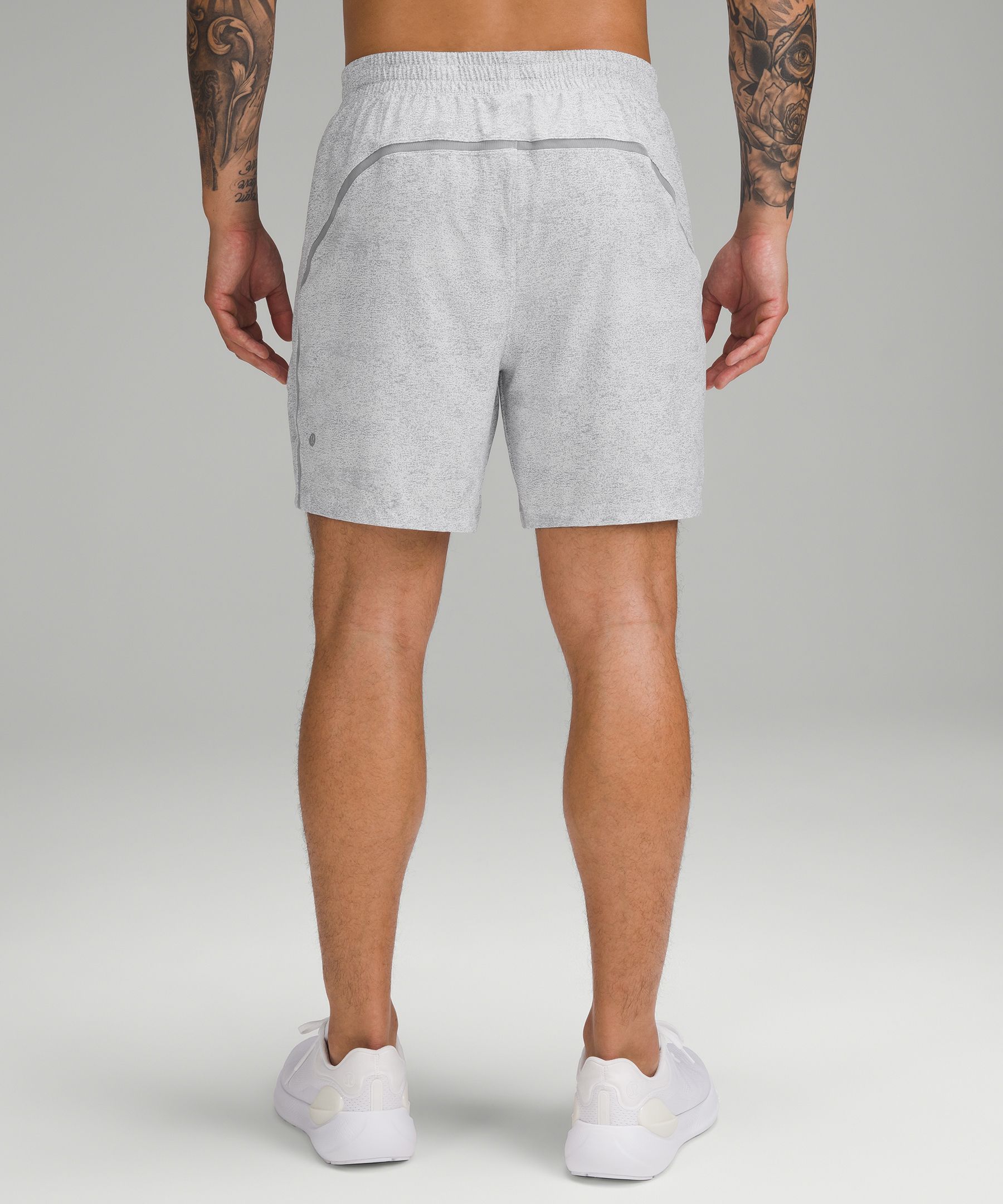 Mens white sale lululemon shorts