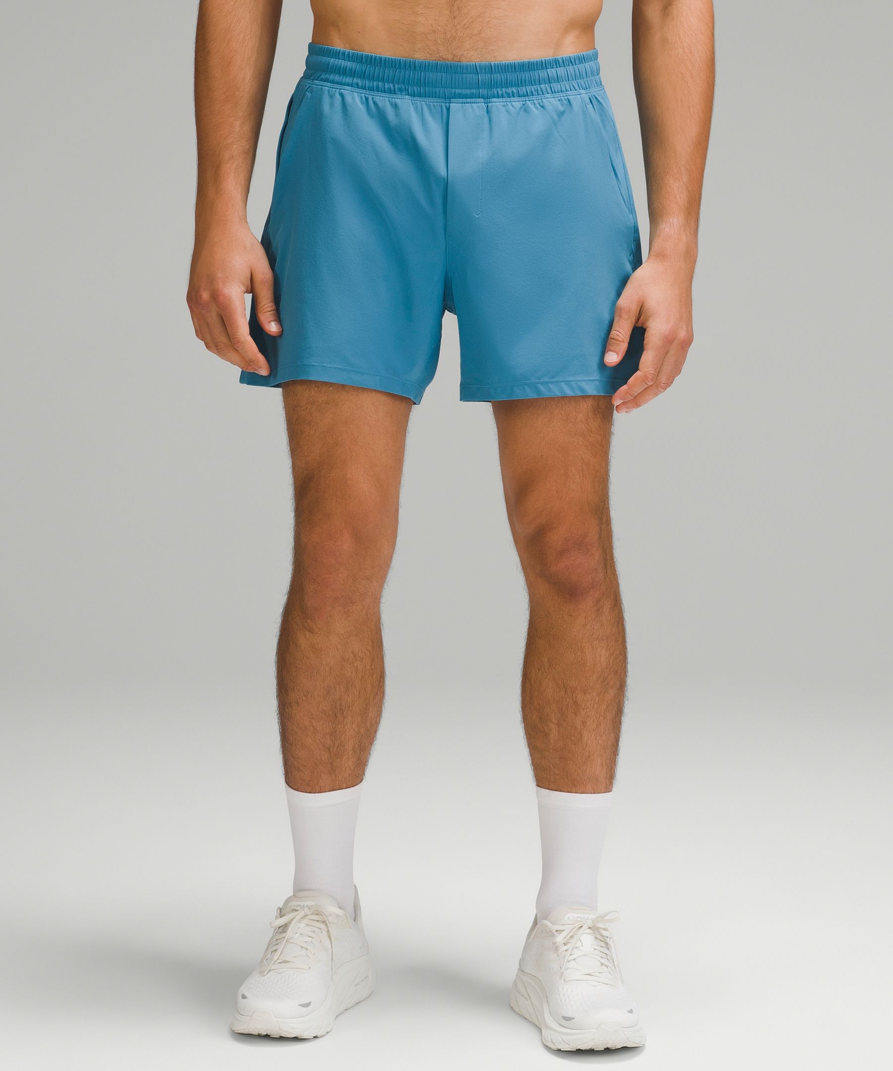 White Training Shorts - Men's T.H.E. Linerless Short 7 - Size S | Lululemon