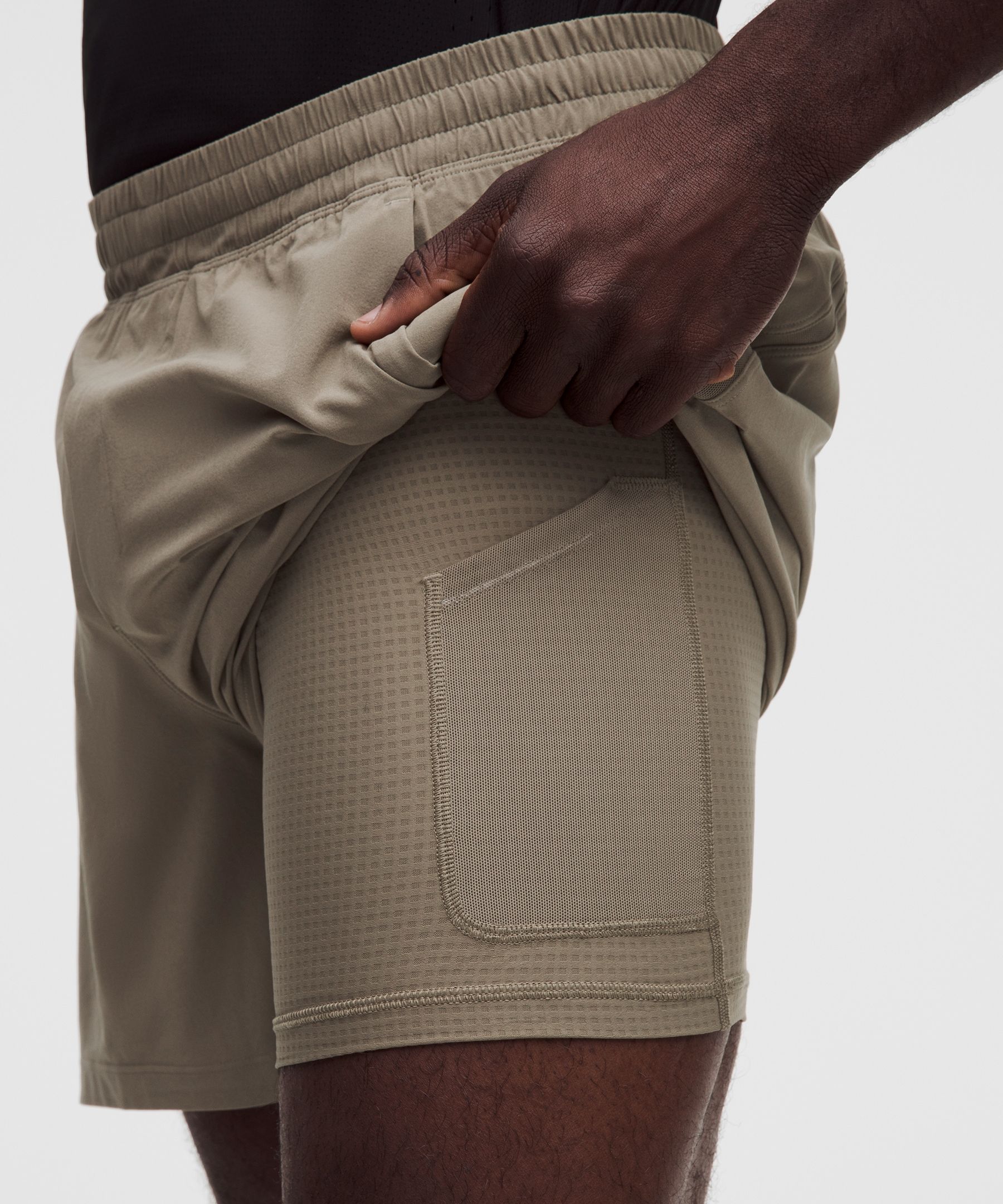 Pantalones cortos con forro Pace Breaker, 13 cm