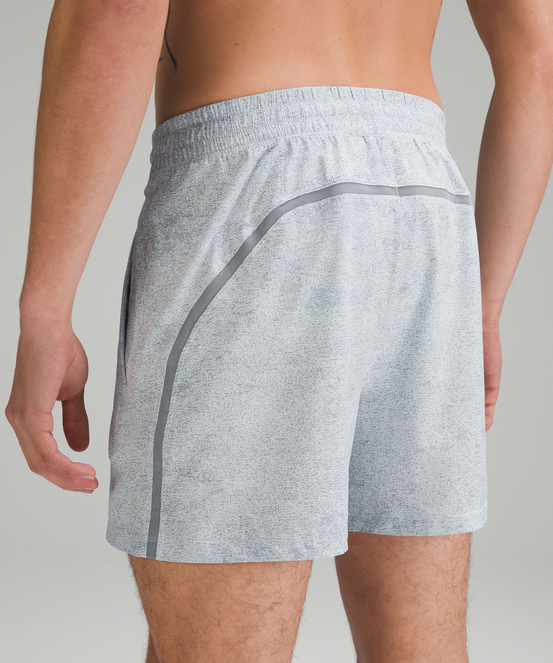 lululemon Pace Breaker Linerless Short - 7 - Seal Grey, Active Shorts