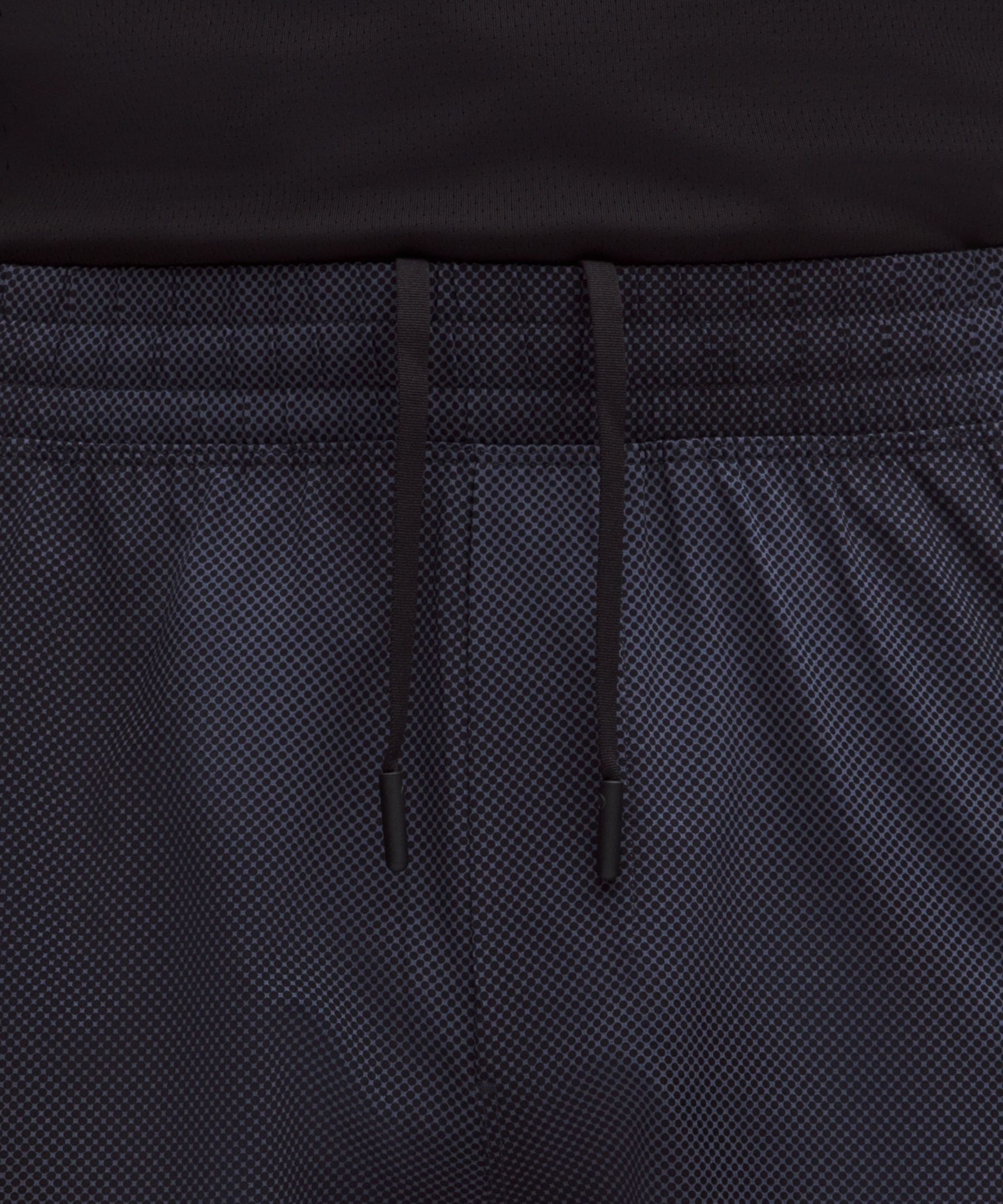 Halftone Swirl Black Multi