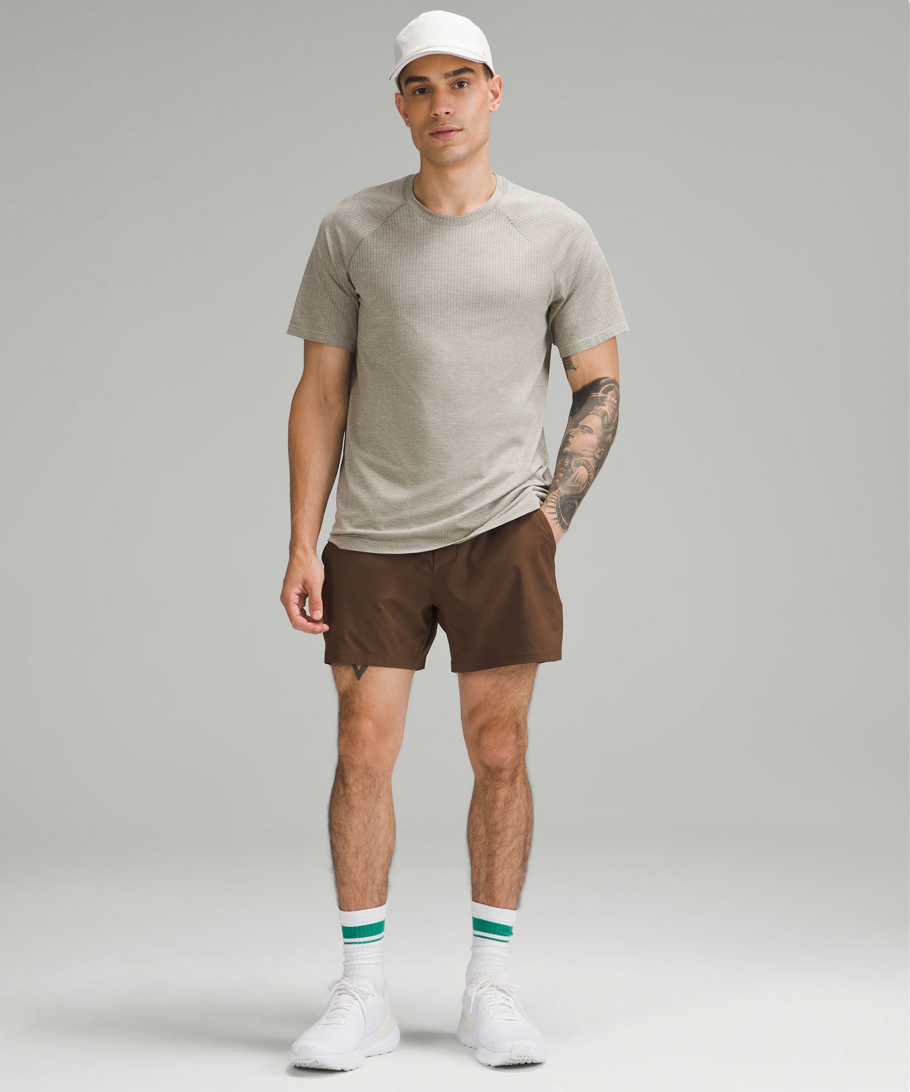 Shop Lululemon Pace Breaker Linerless Short 5"