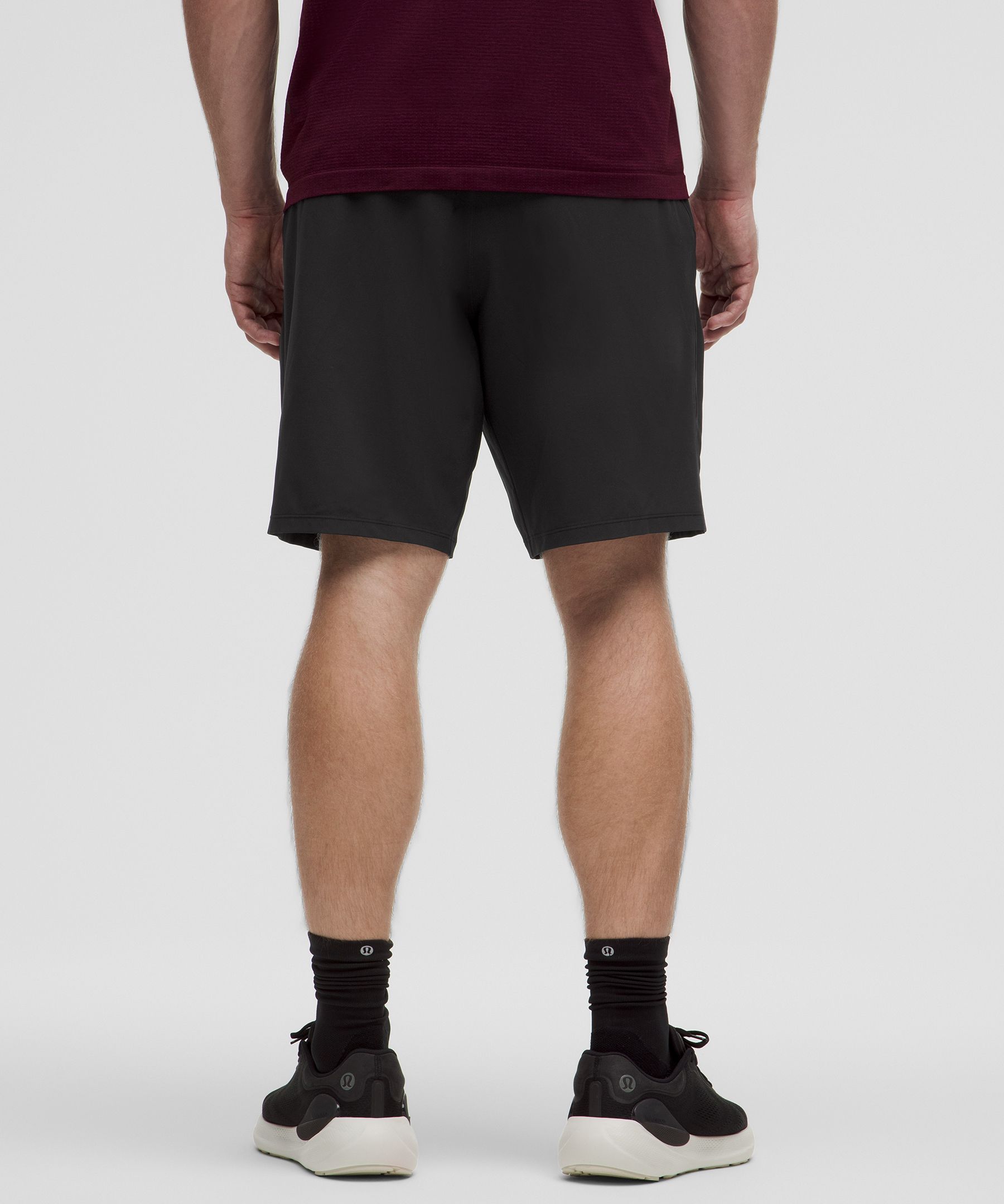 Black Pace Breaker 9” technical-shell shorts, Lululemon