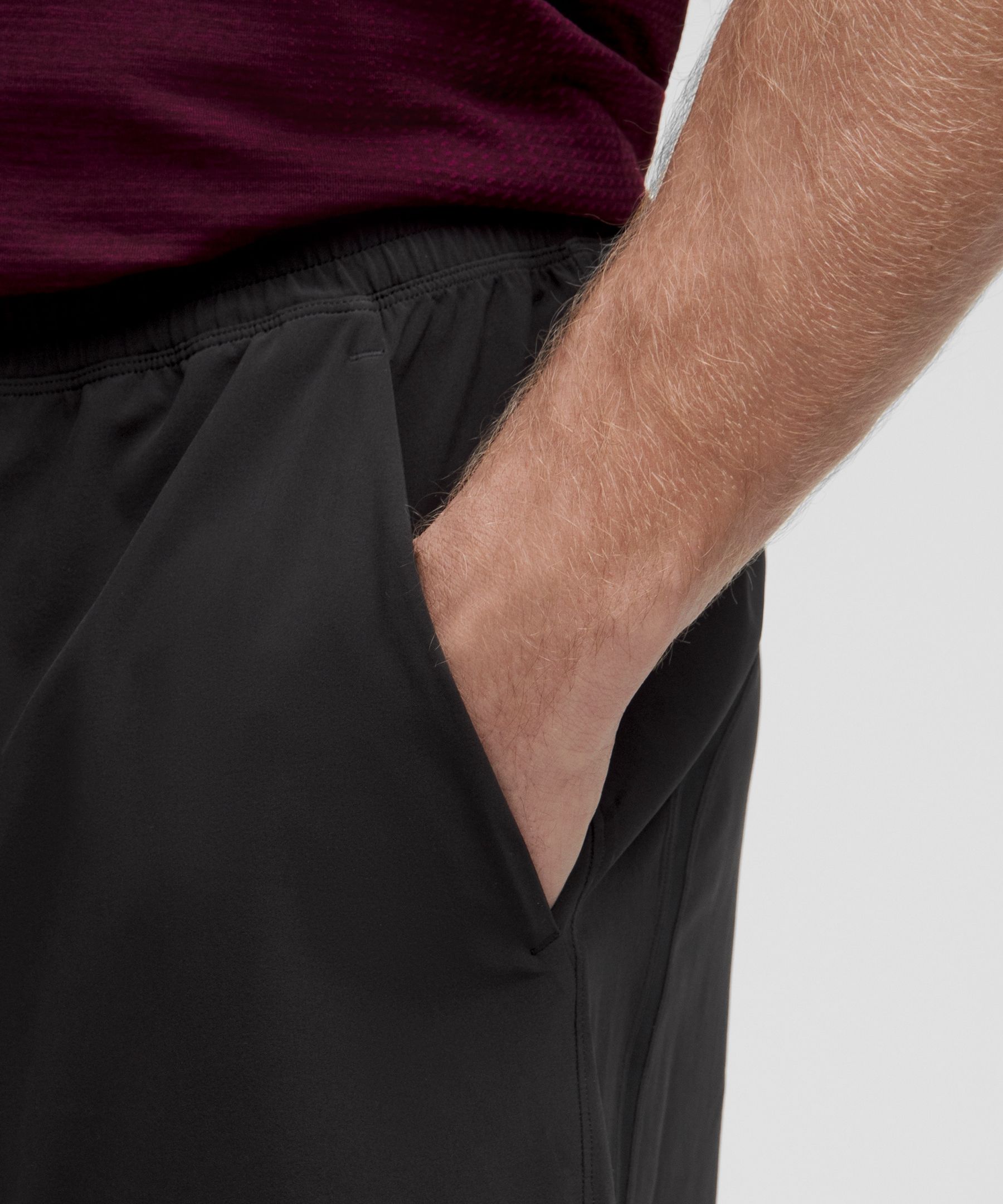 Lululemon mens black shorts sale