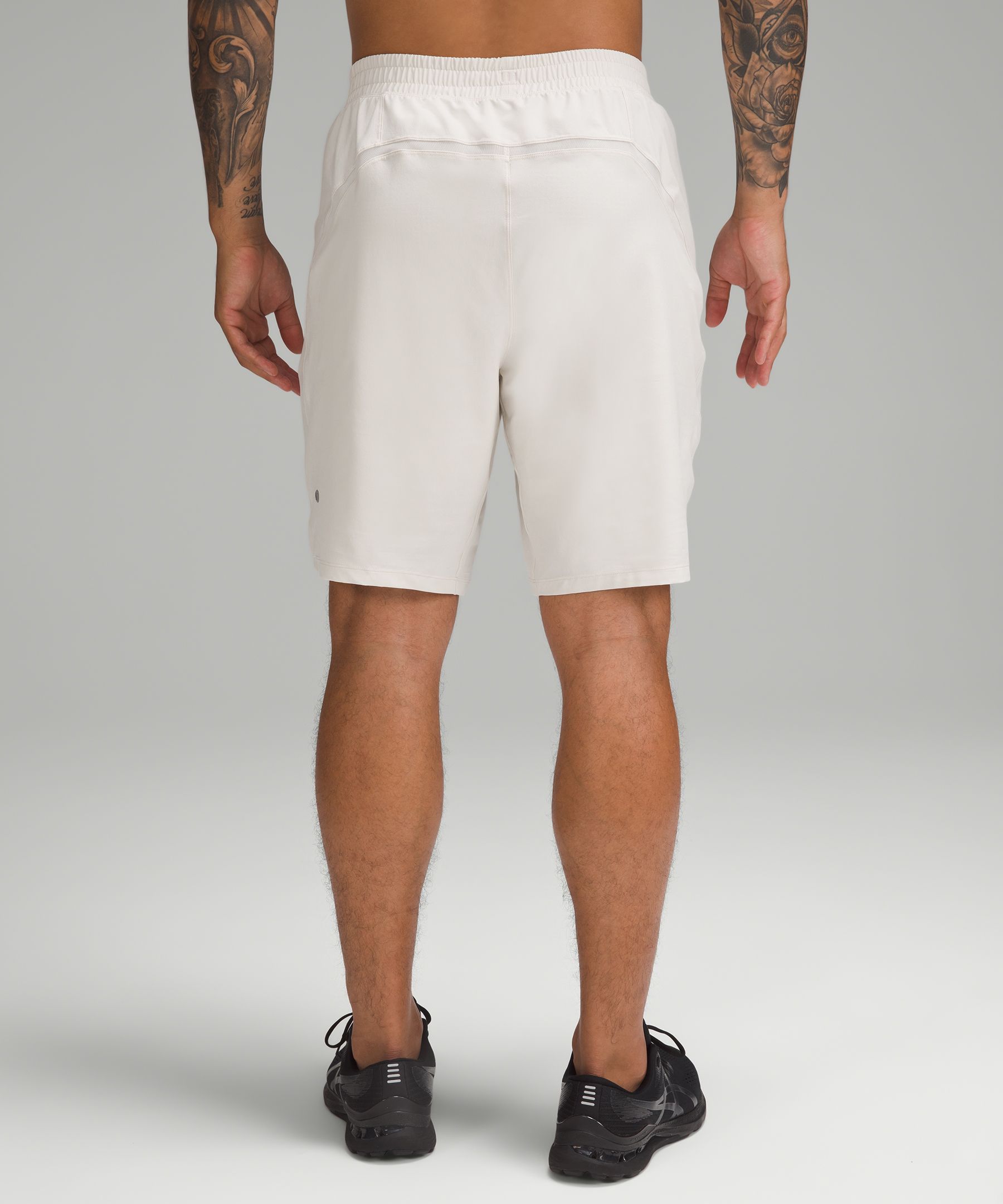 Lululemon mens white sales shorts