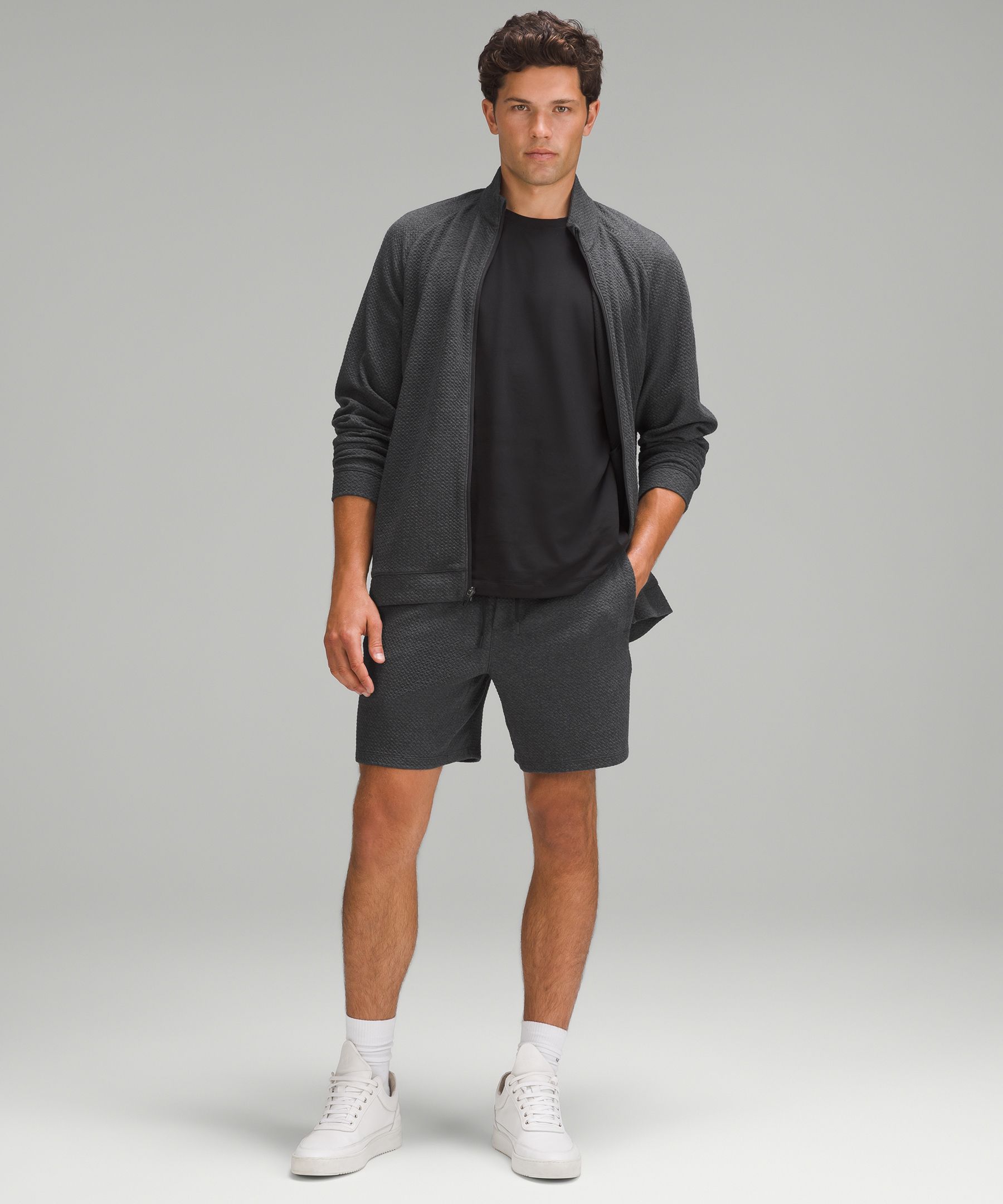 Textured Double-Knit Cotton Short 7" | Men's Shorts