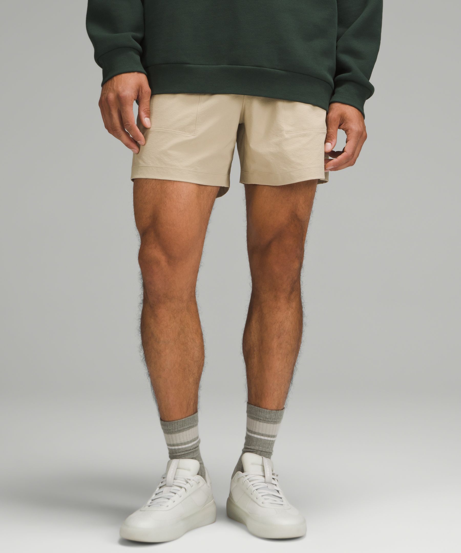 Lululemon hot sale khaki shorts