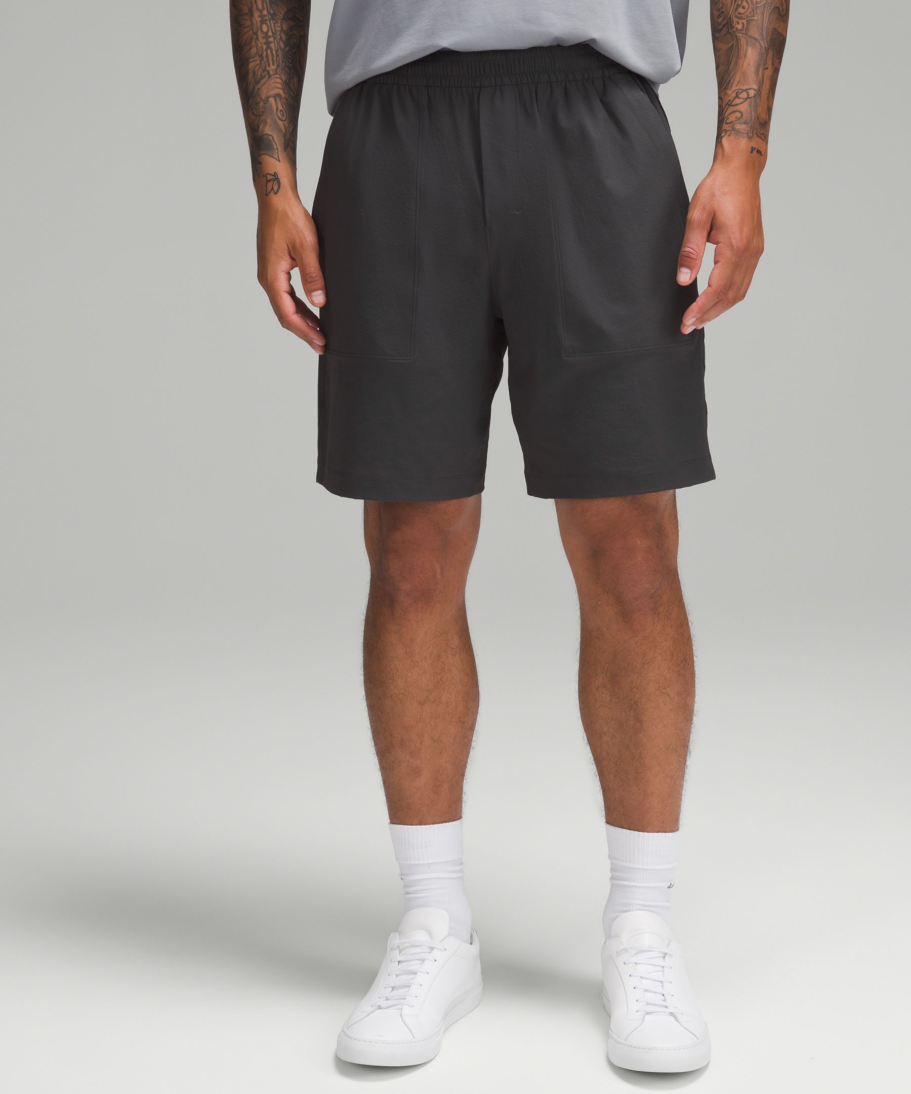 lululemon athletica Bowline Shorts 8 Ripstop in Black for Men