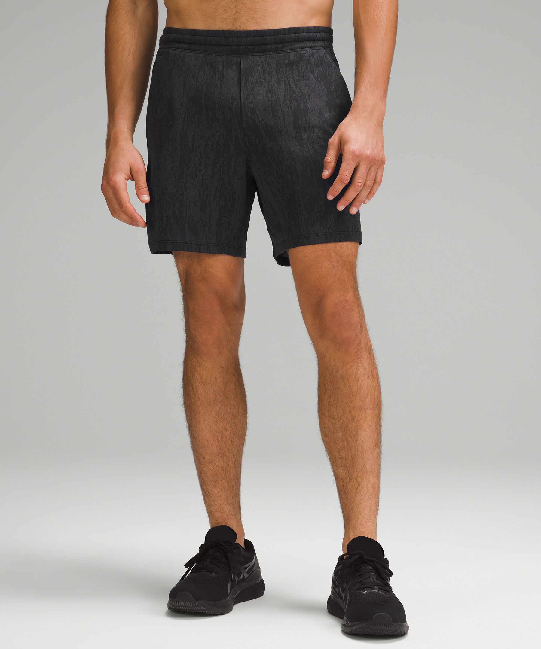 LULULEMON Men's Pace Breaker Short (White (7 Lined), XL, x_l) at   Men's Clothing store