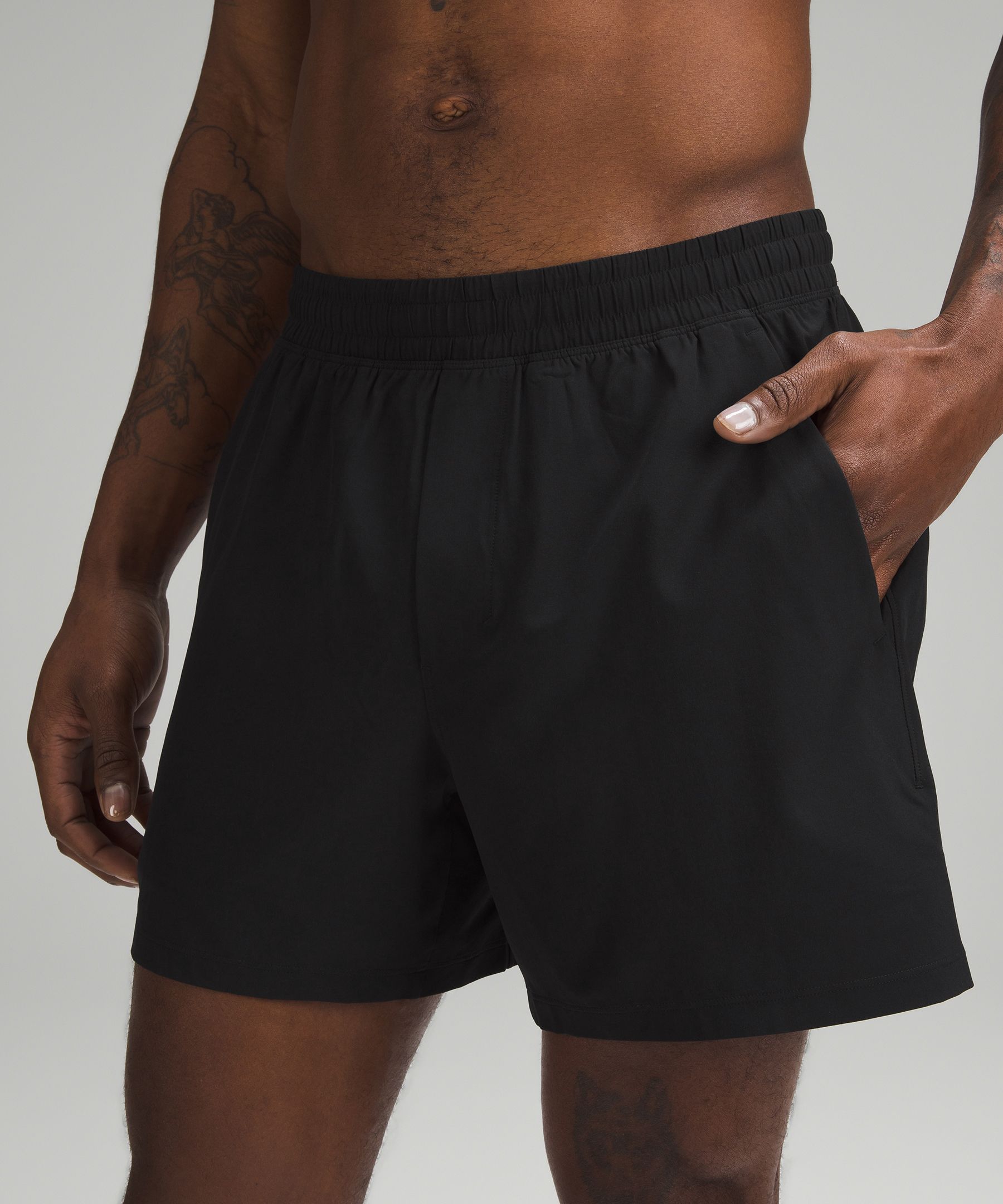 Pace 5 Lined Performance Shorts - Black-Reflective