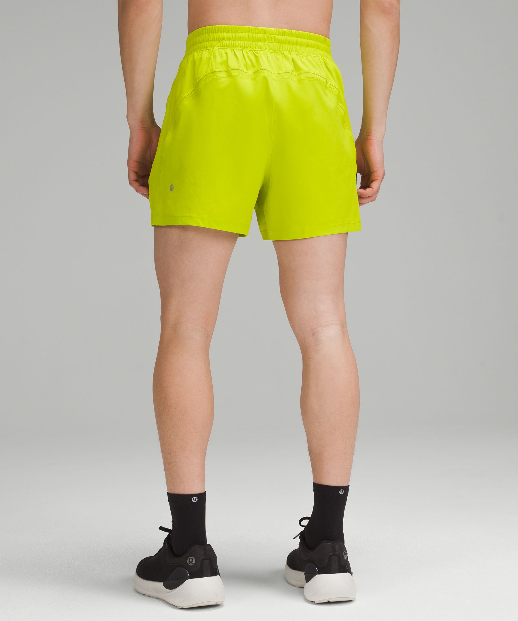 lululemon athletica Pace Breaker Lined Short 5 Updated in Green for Men