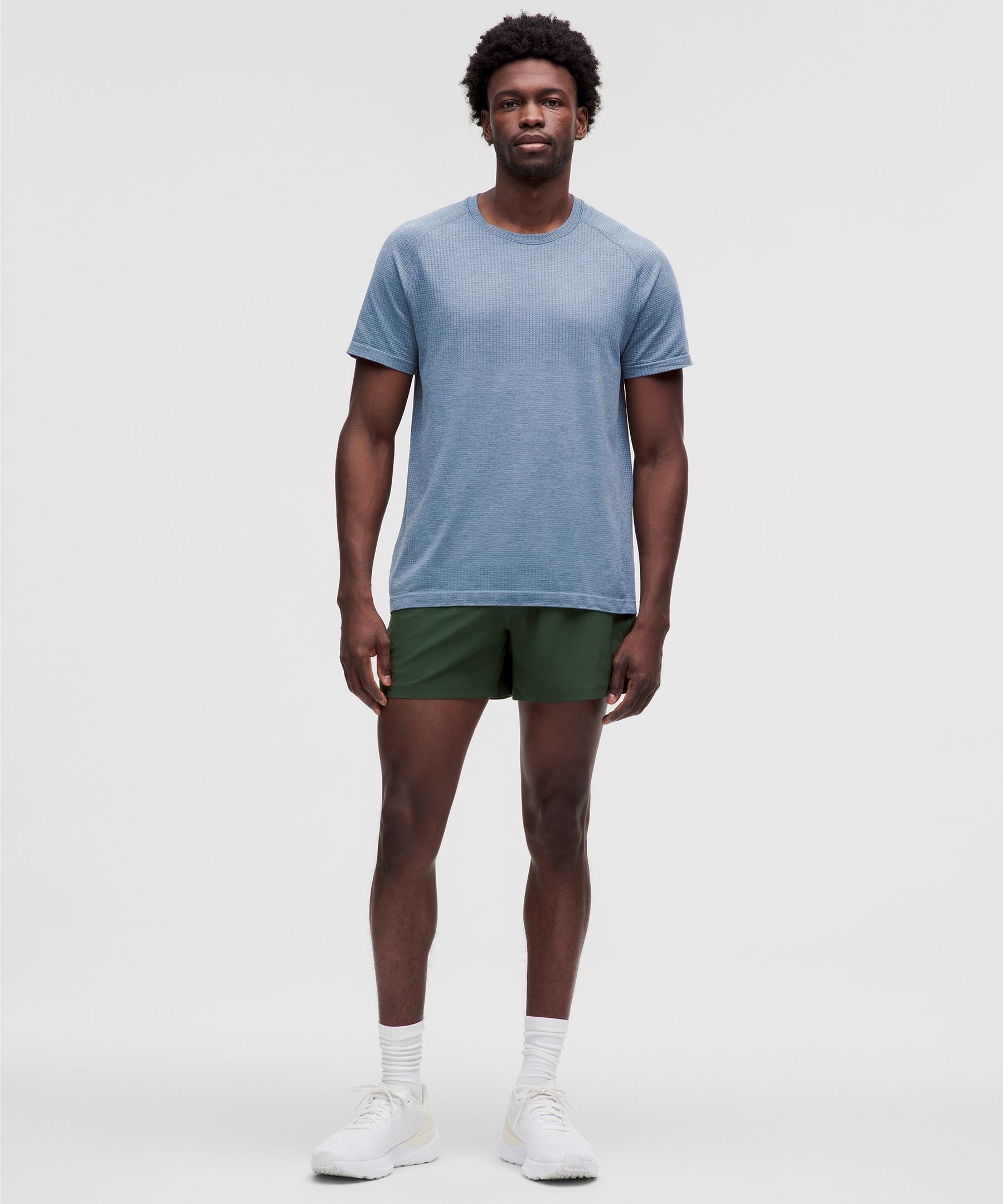 Shop Lululemon Pace Breaker Linerless Shorts 5"