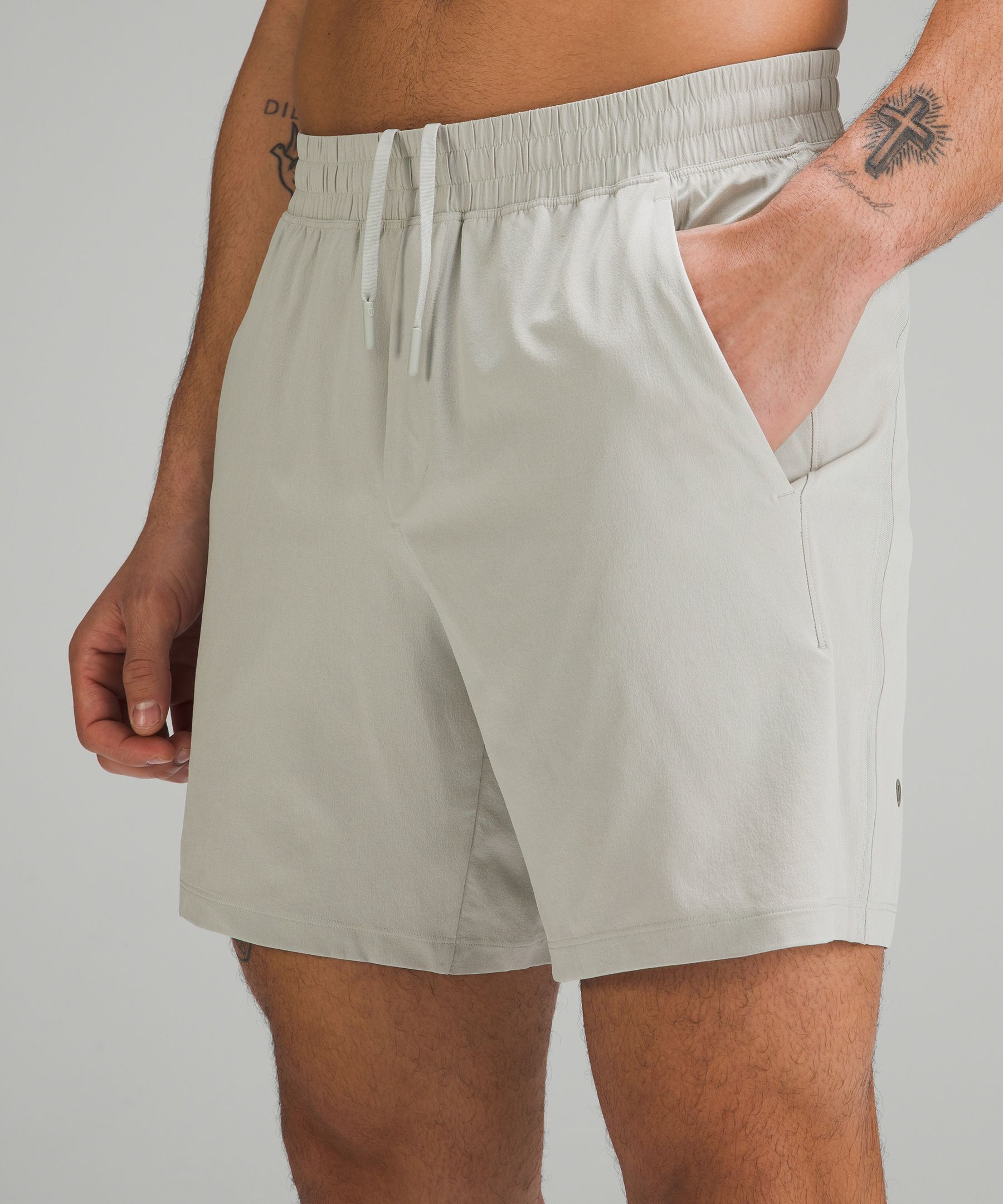 Shop Lululemon Pace Breaker Linerless Shorts 7"