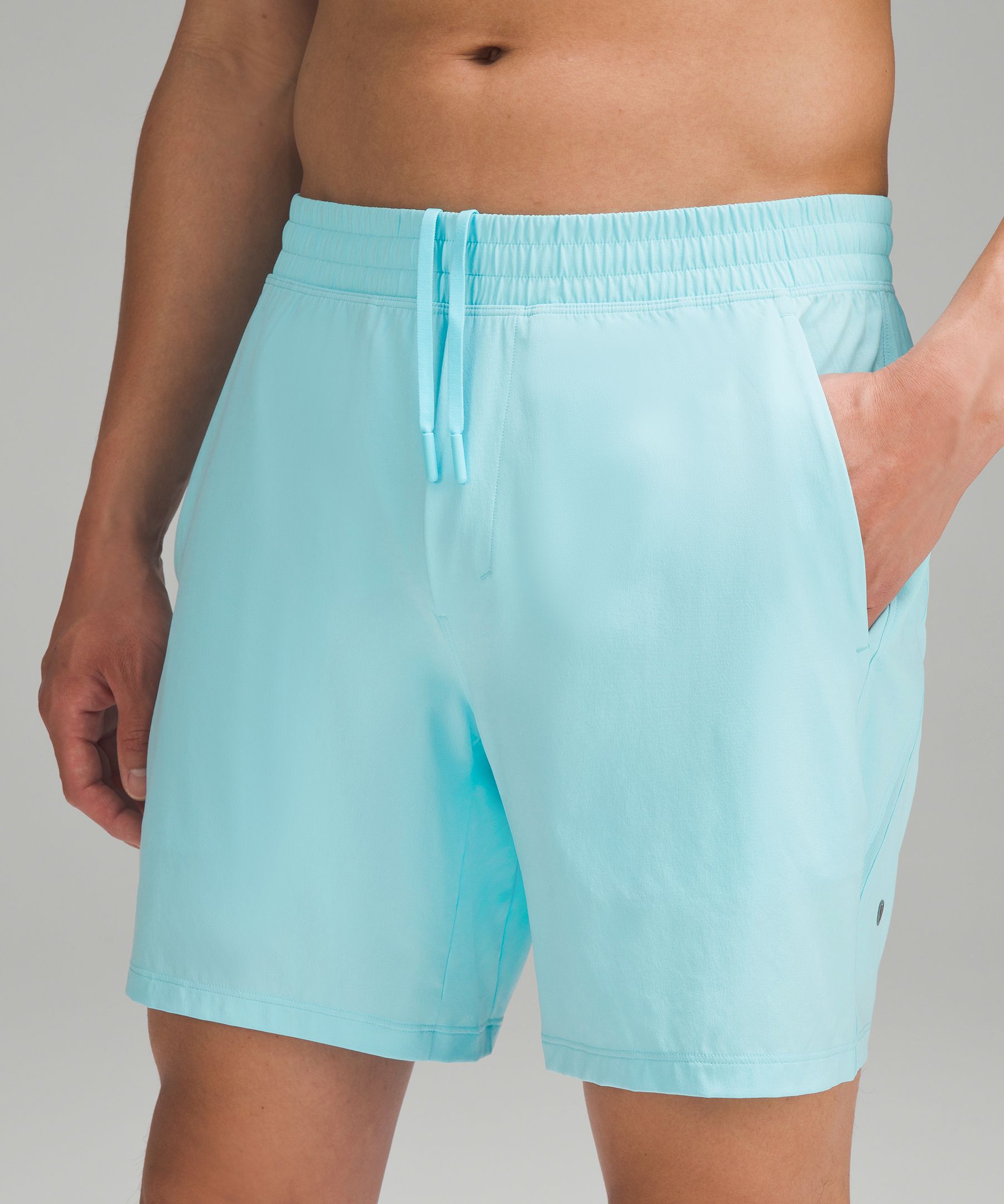 NWT LULULEMON WLDM Mint Green Pace Breaker Shorts 7 Lined Men's Large