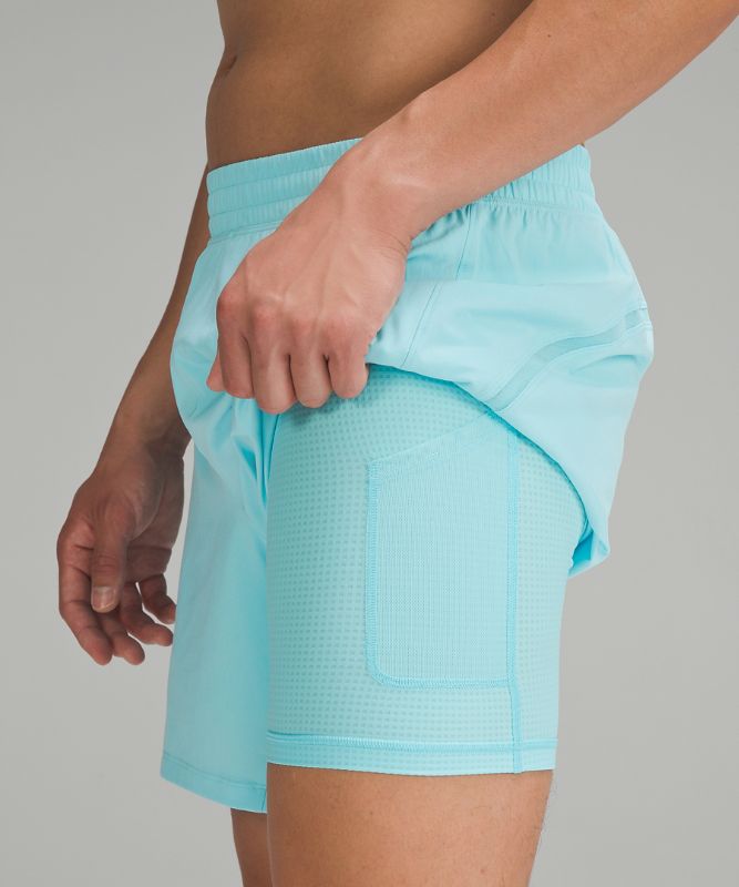 Pantalones cortos con forro Pace Breaker, 18 cm *Diseño renovado
