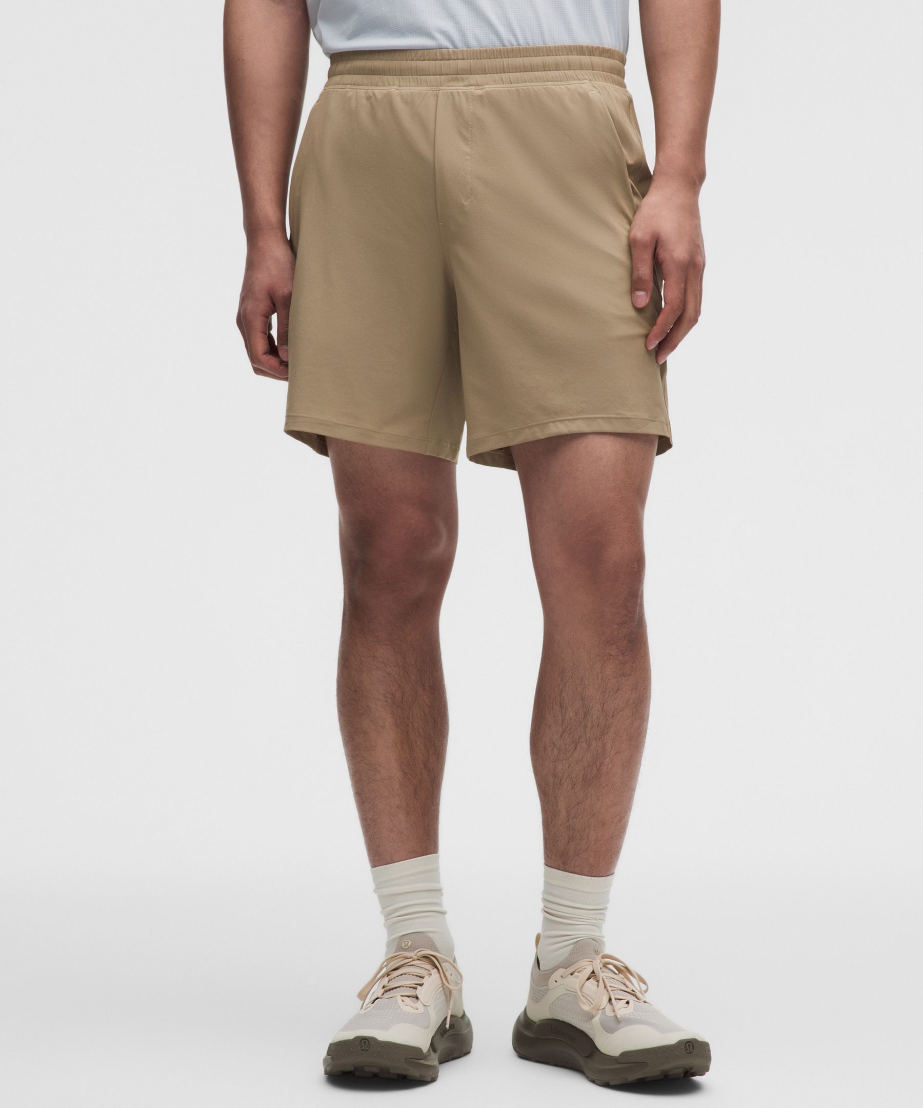 Lululemon Pace Breaker Lined Short 7" In Multi