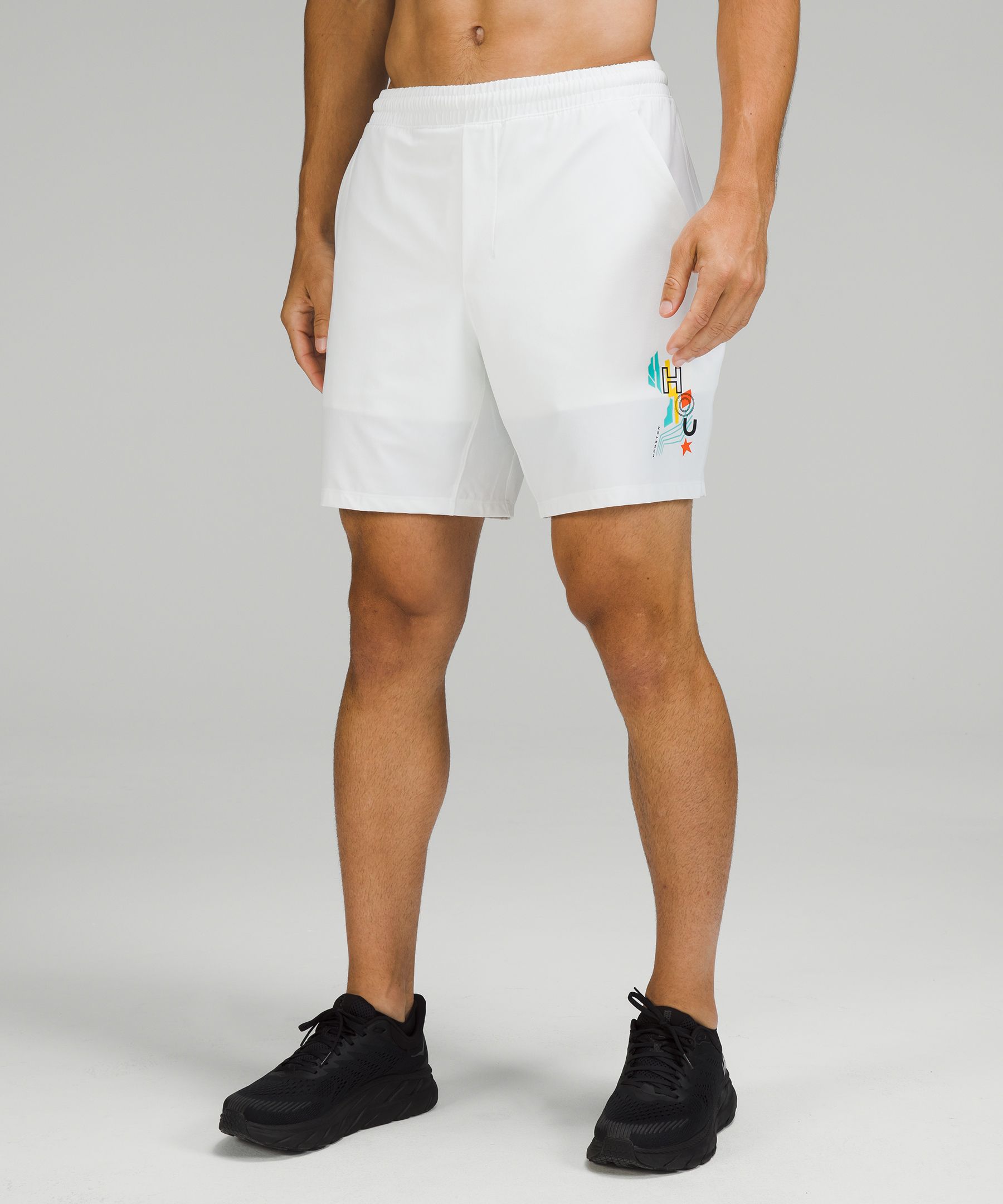 Lululemon mens riechen shop white shorts