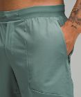 Pantalones cortos License to Train para entrenar, con forro, 18 cm